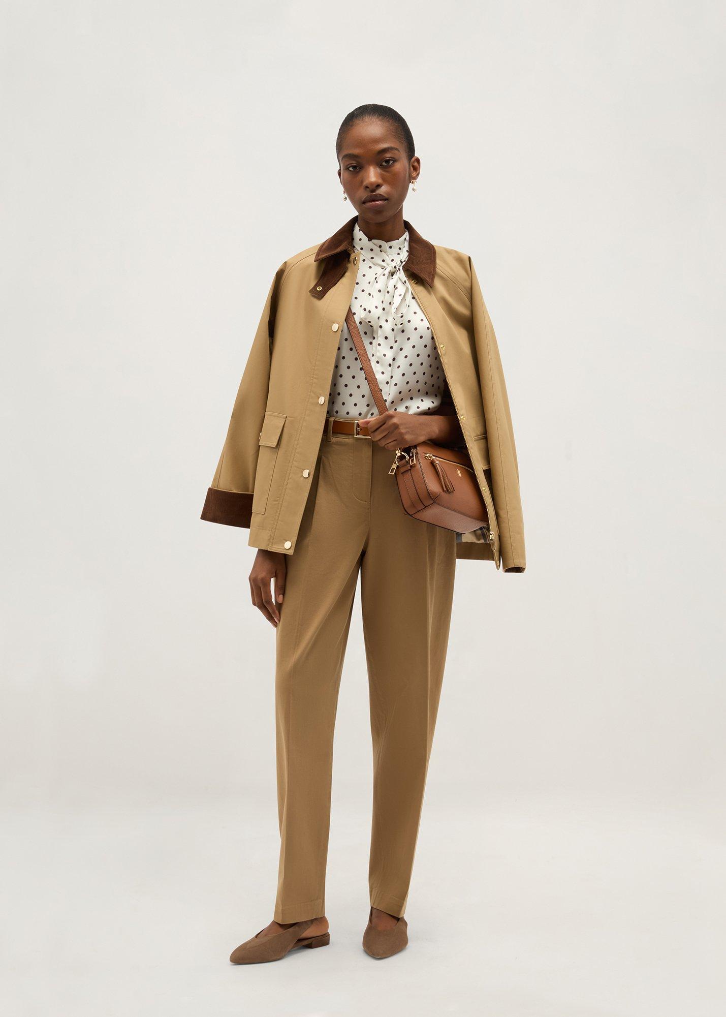 Esther Trousers, Fawn Beige, hi-res