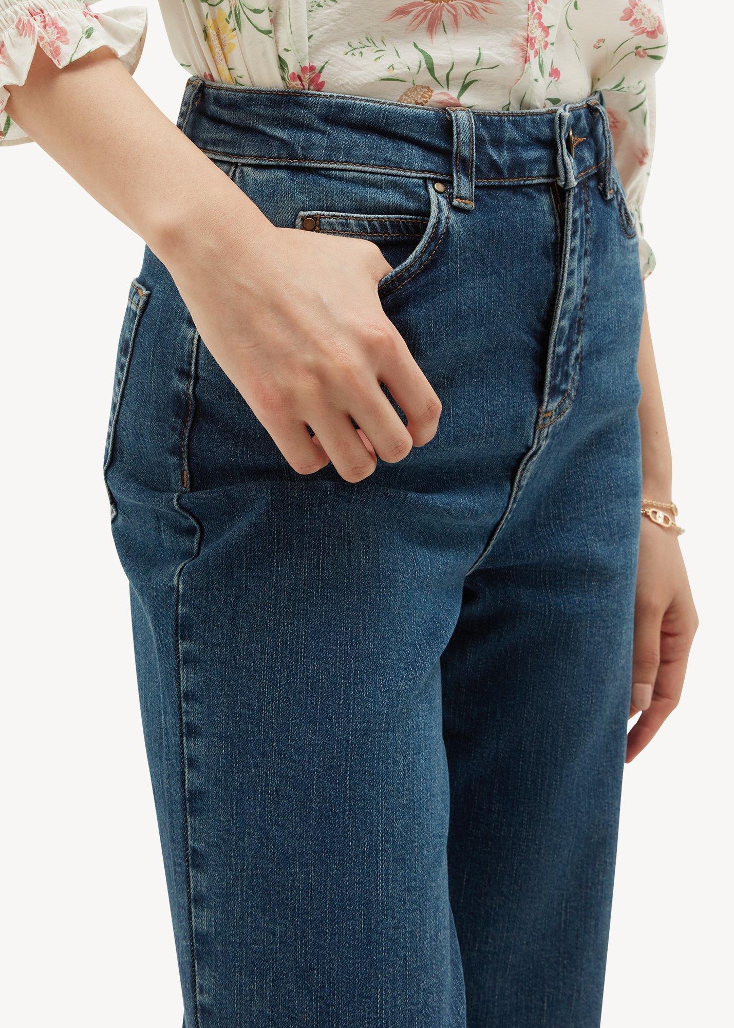Raina Wide Jean, Mid Wash, hi-res