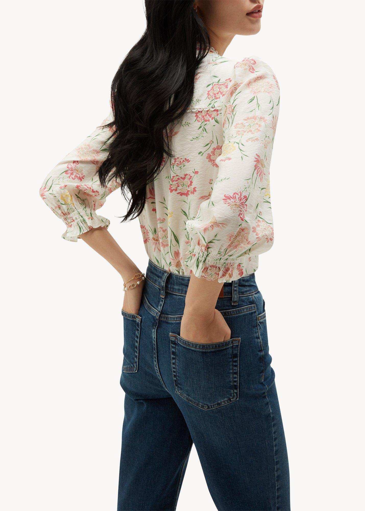 Raina Wide Jean, Mid Wash, hi-res