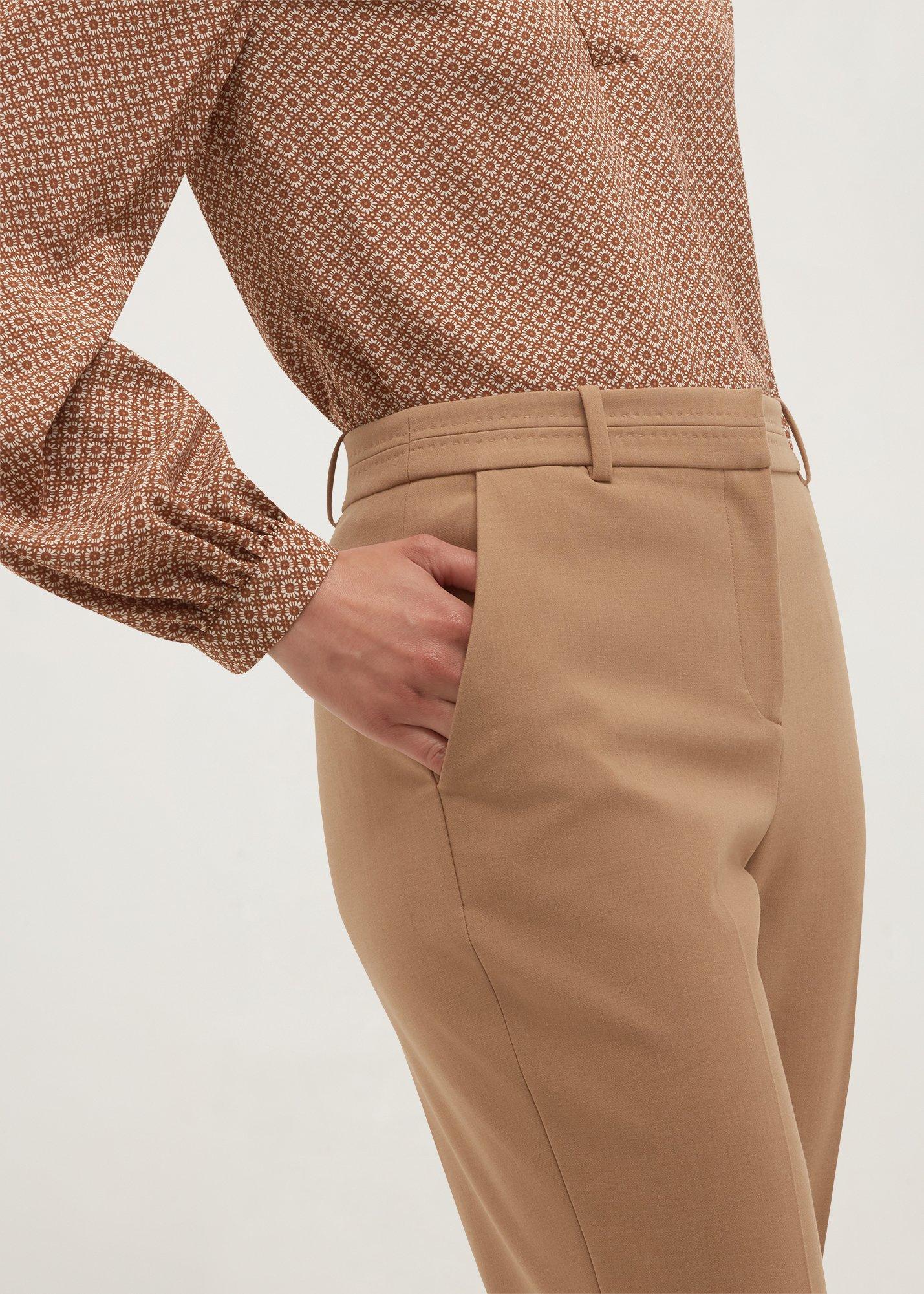 Allegra Trousers, Classic Camel, hi-res