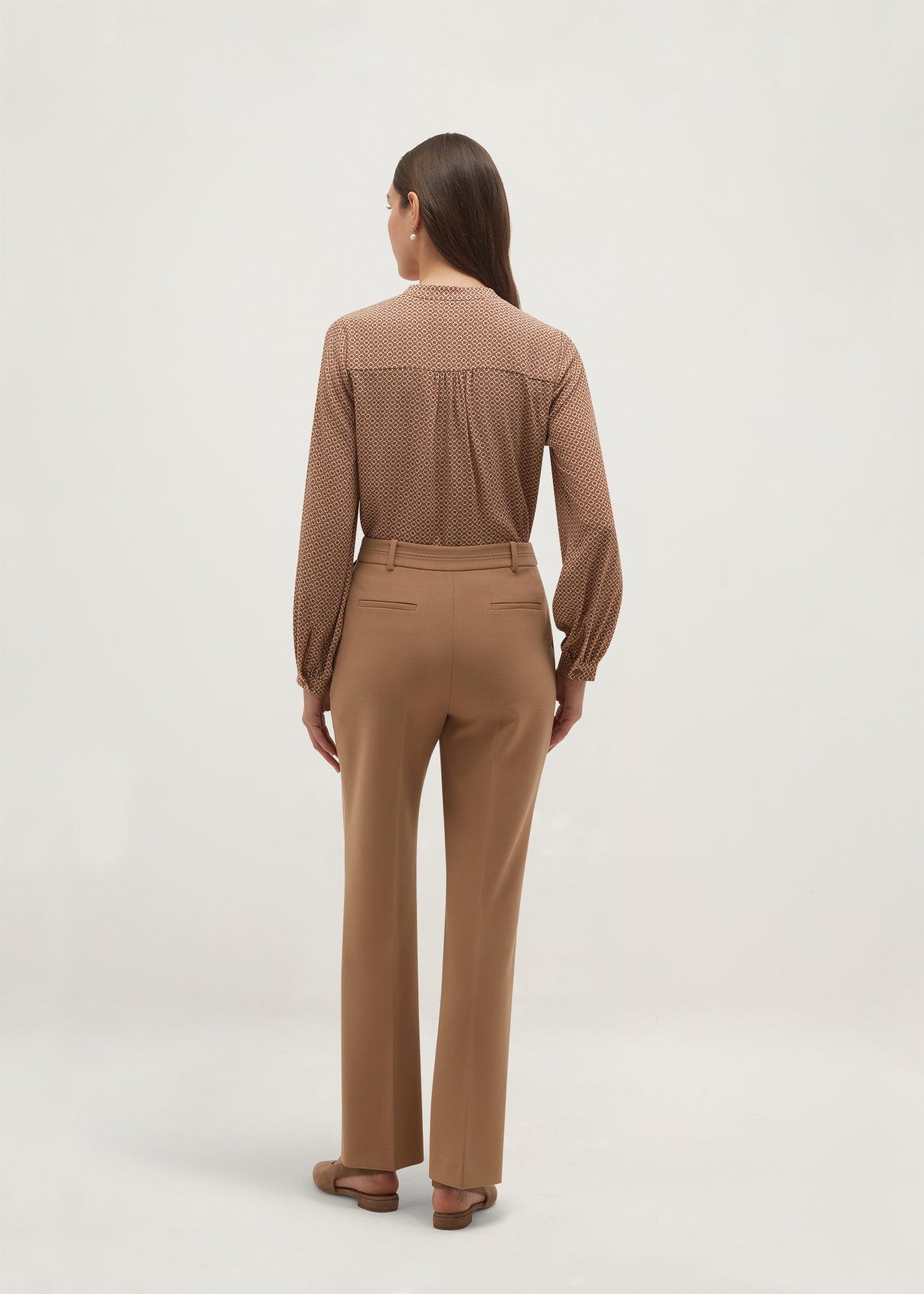 Allegra Trousers, Classic Camel, hi-res