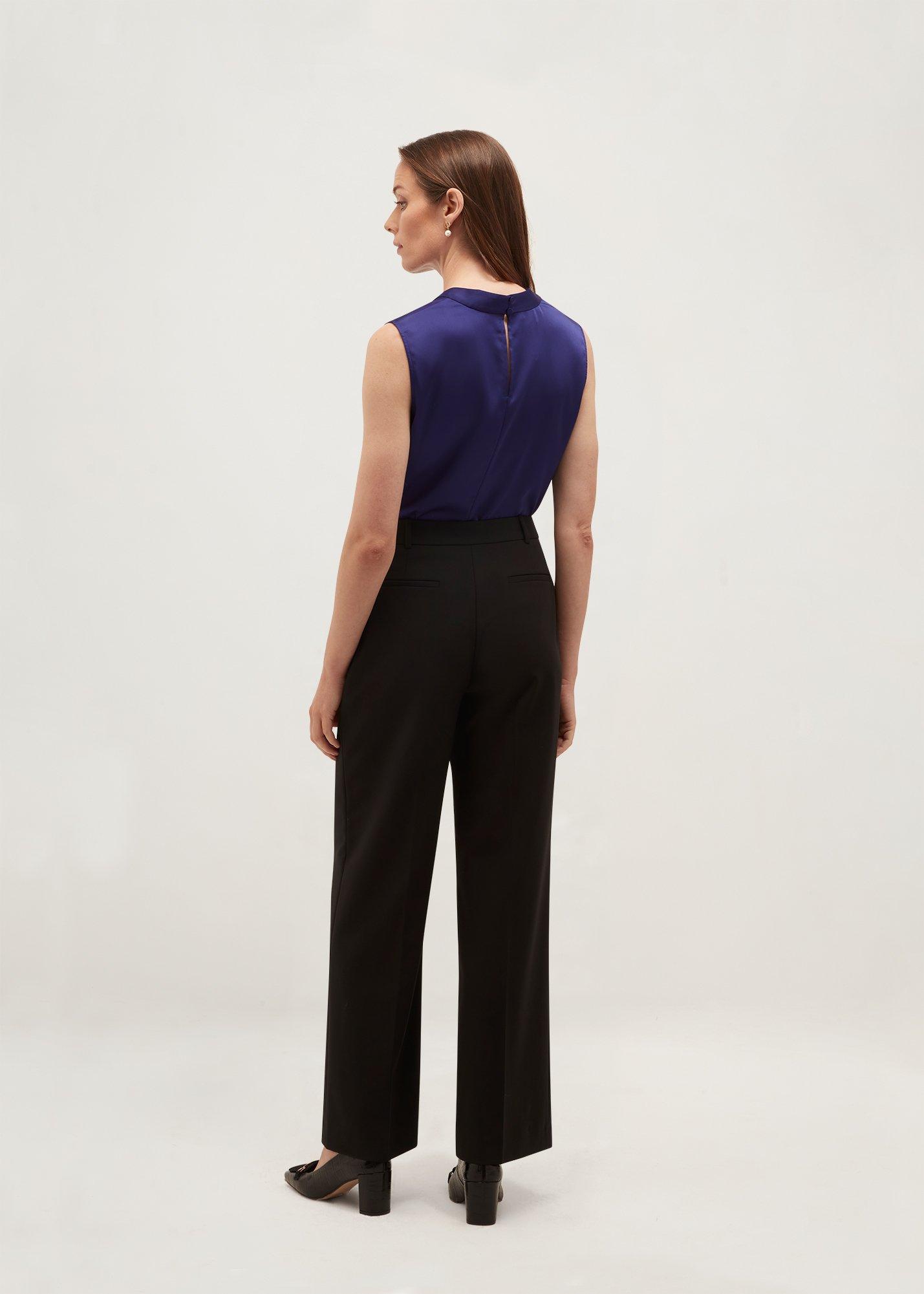 Nia Trousers, Black, hi-res