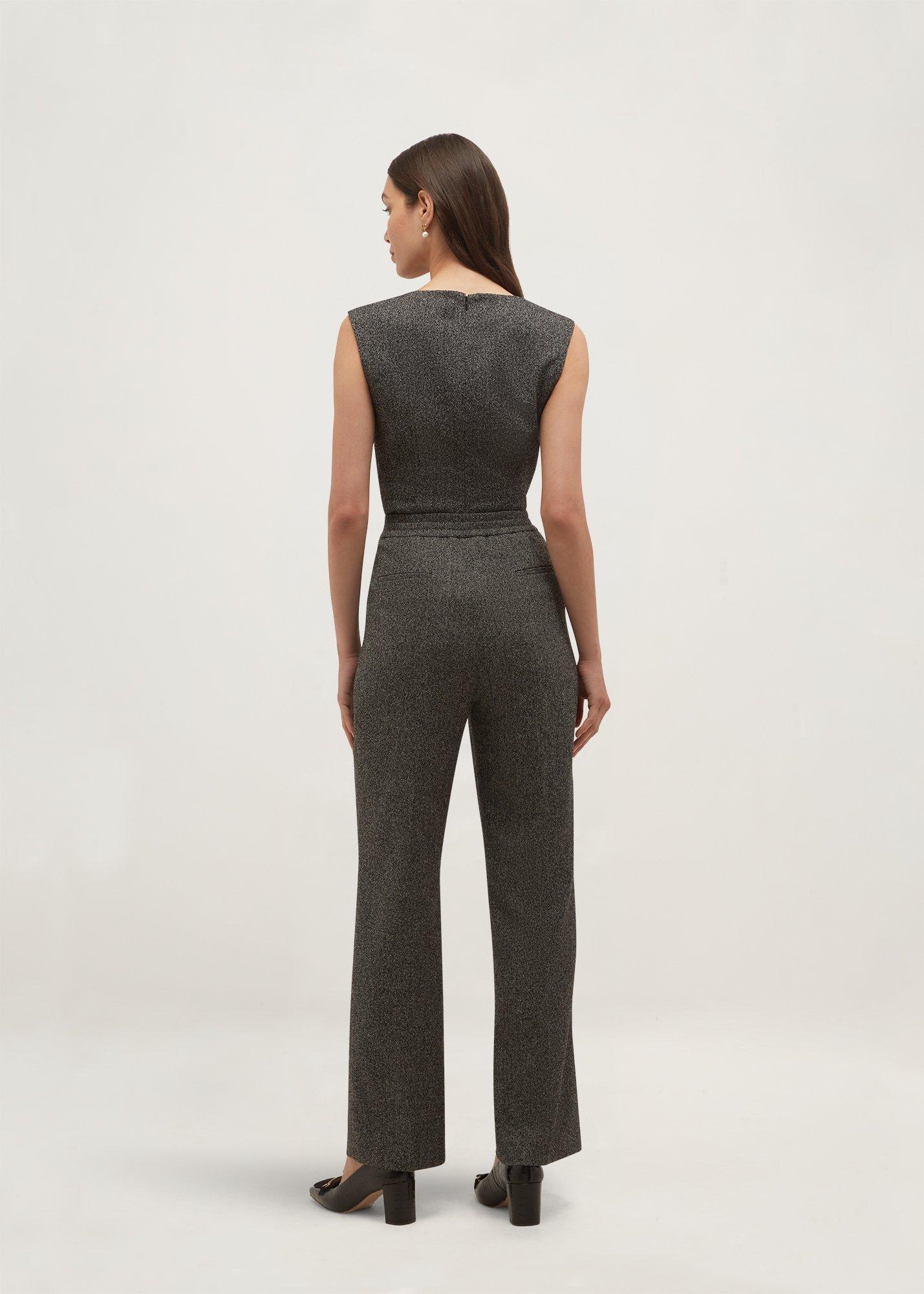 Jasmina Trousers, Black Ivory, hi-res