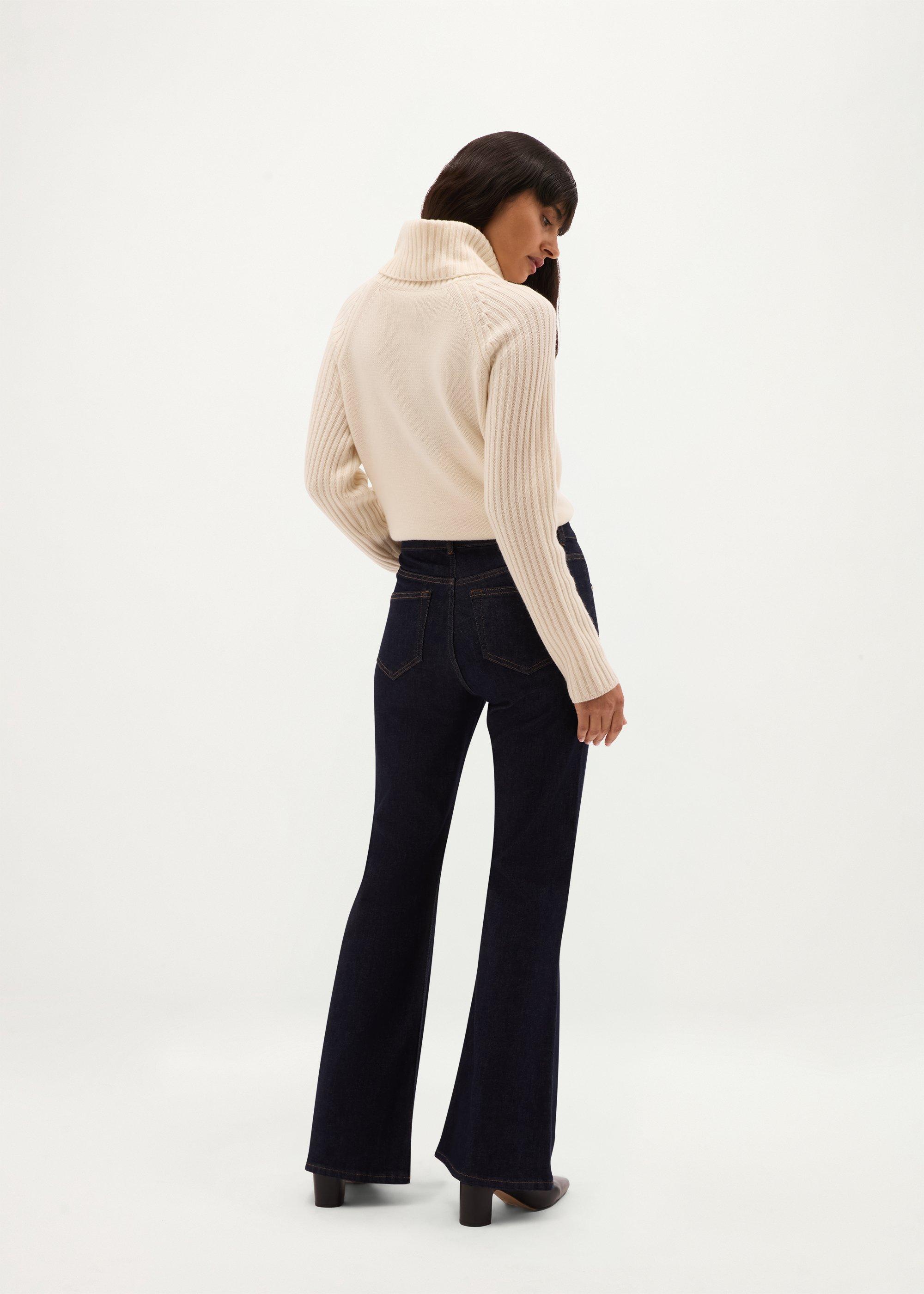 Fenella Bootcut Jeans, Indigo, hi-res