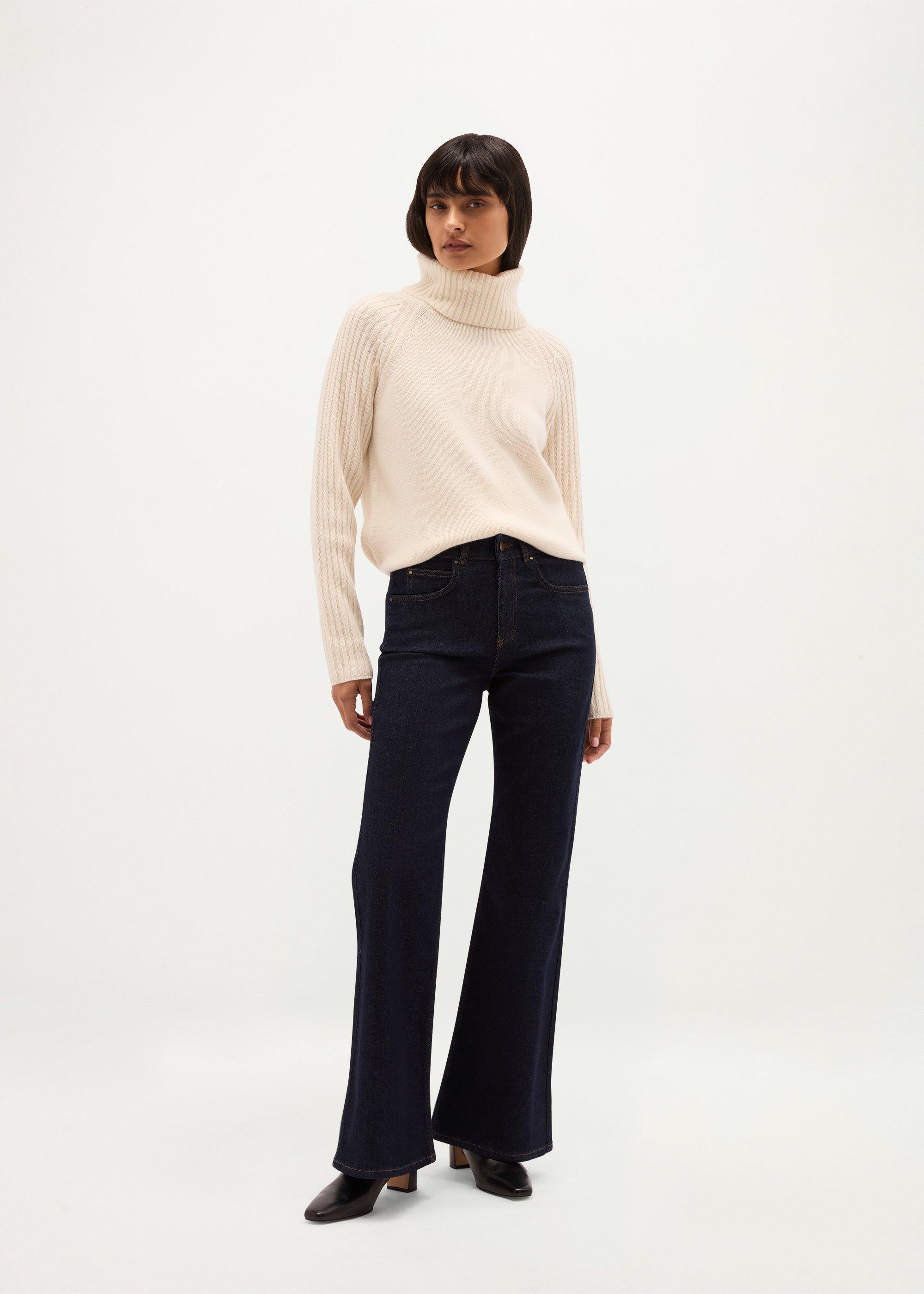 Fenella Bootcut Jeans, Indigo, hi-res