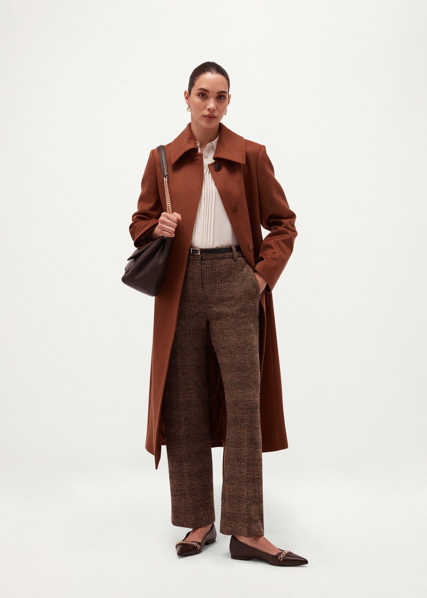 Marlyn Wool Blend Trousers