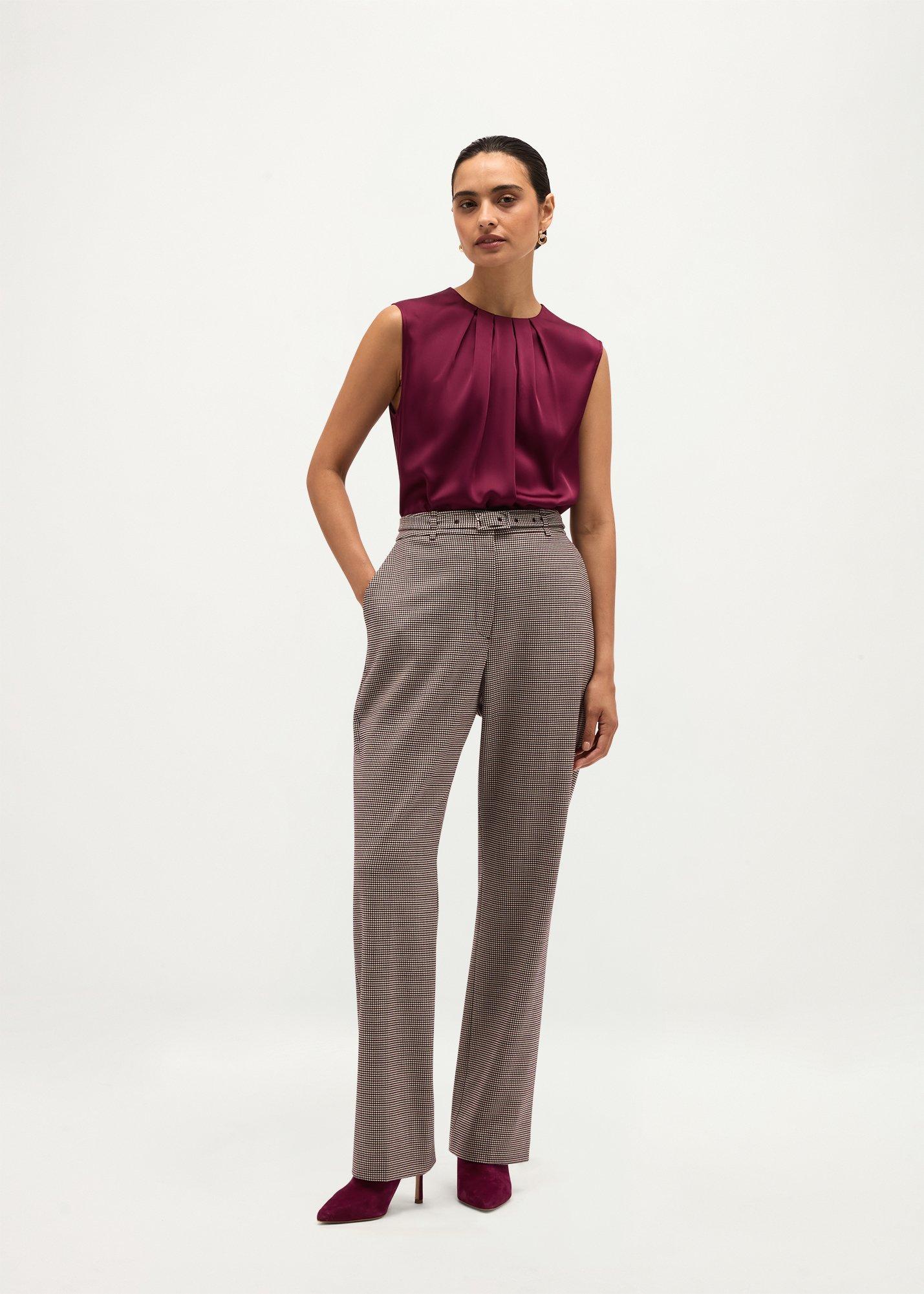 Imogen Wool Blend Trousers