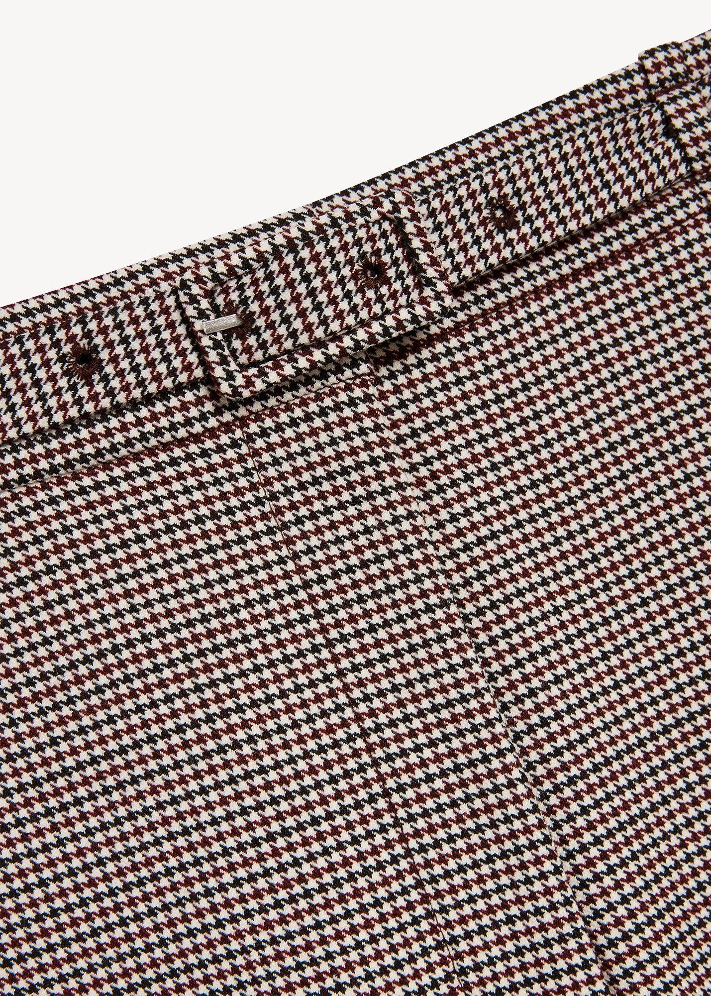 Imogen Wool Blend Trousers, Plum Multi, hi-res