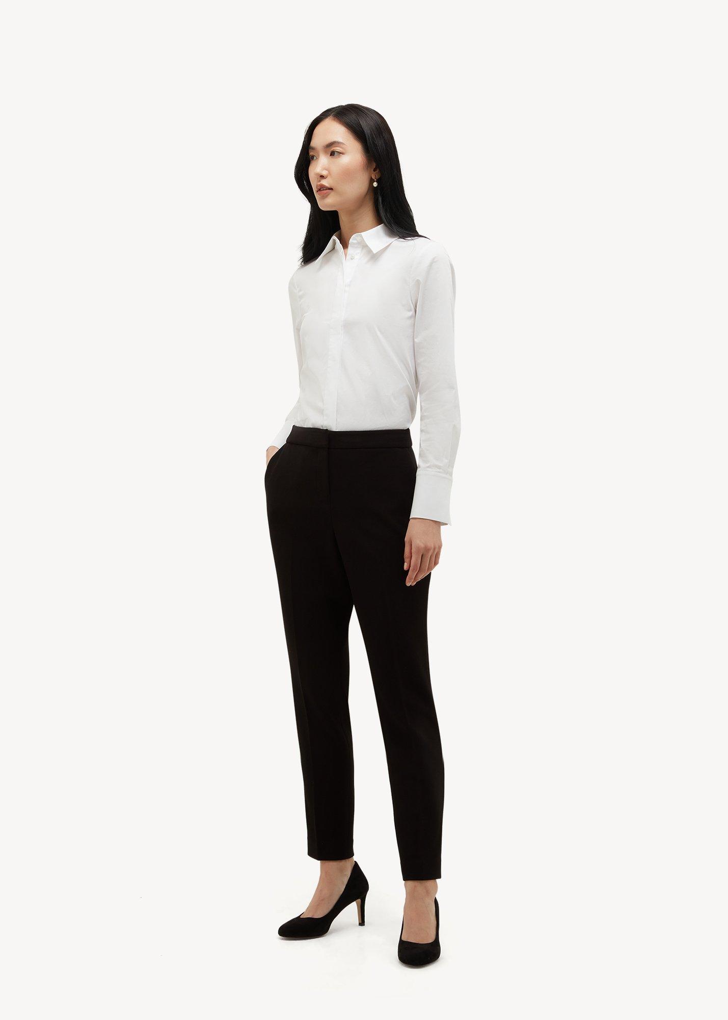 Lea Pique Slim Trousers
