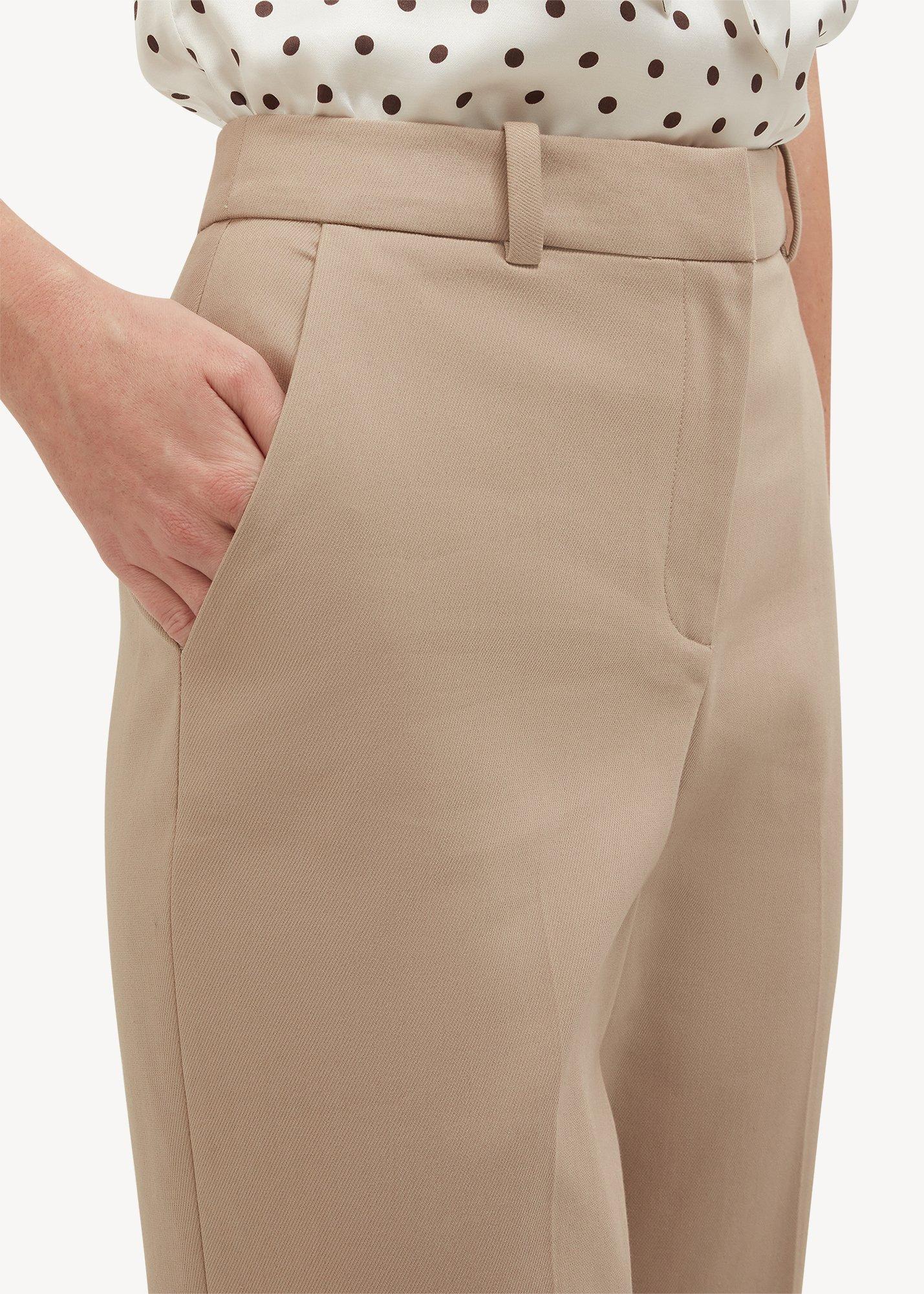 Luann Straight Leg Trousers, Latte Brown, hi-res