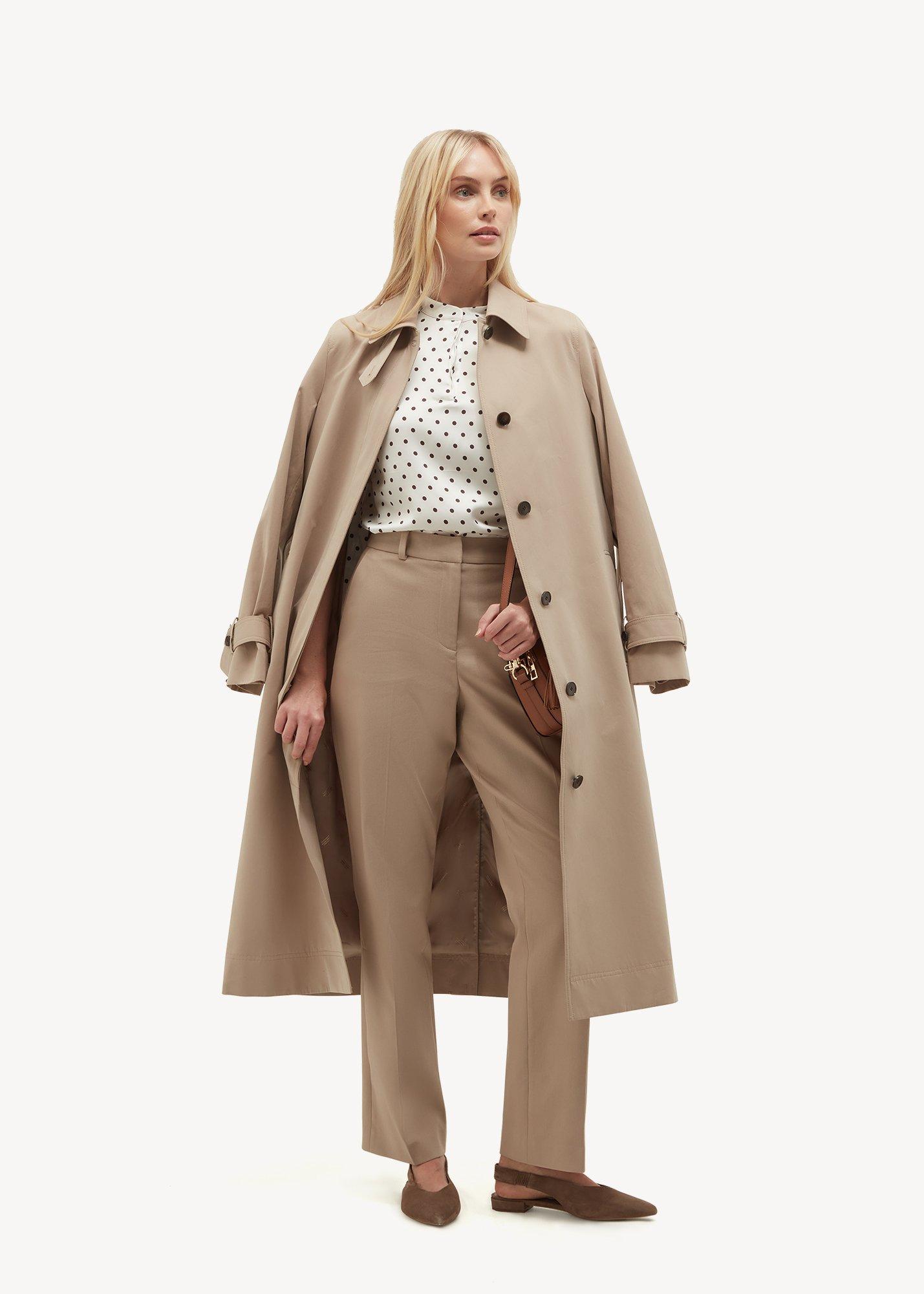 Luann Straight Leg Trousers, Latte Brown, hi-res