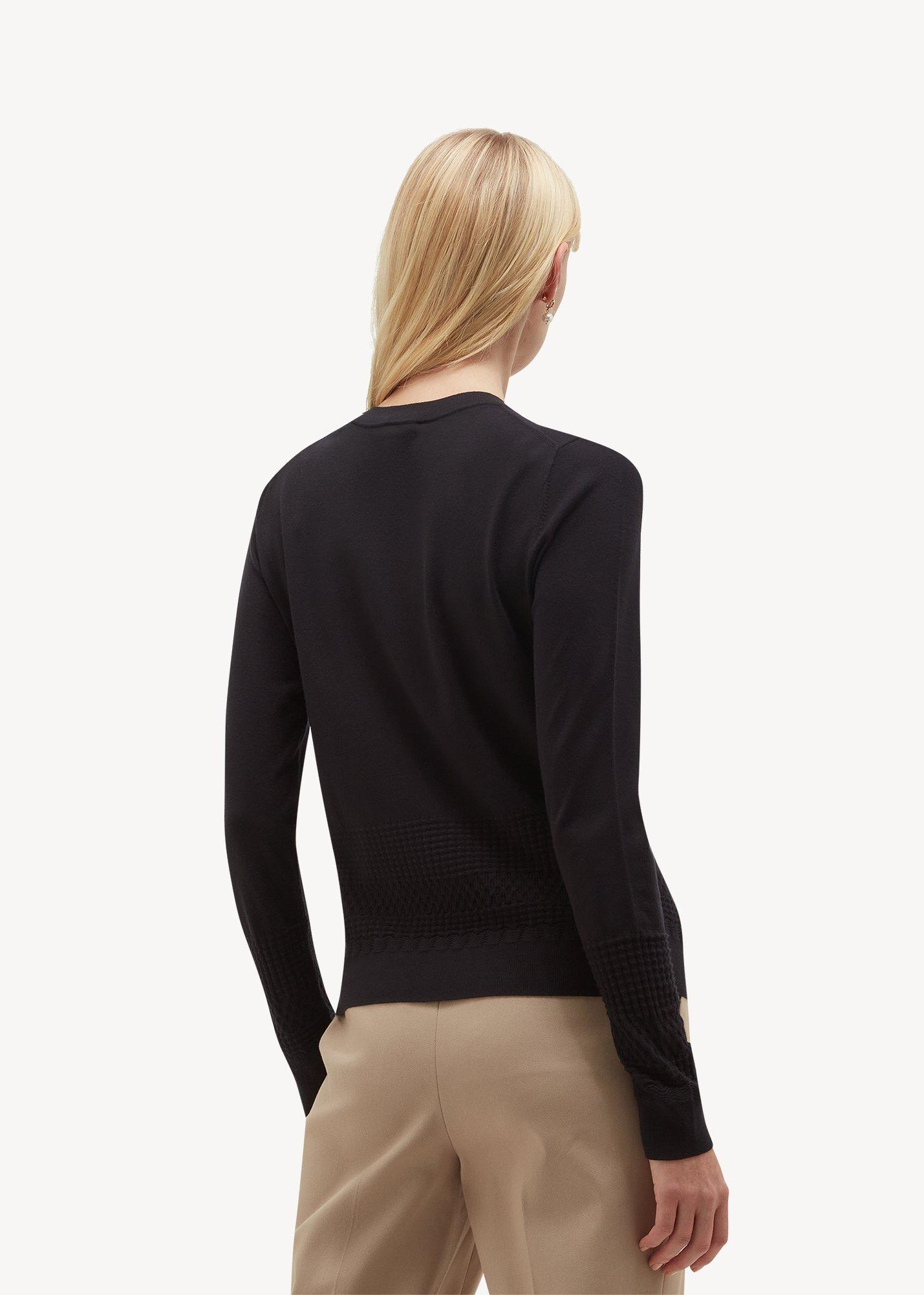 Kristen Pointelle Jumper, Hobbs Navy, hi-res