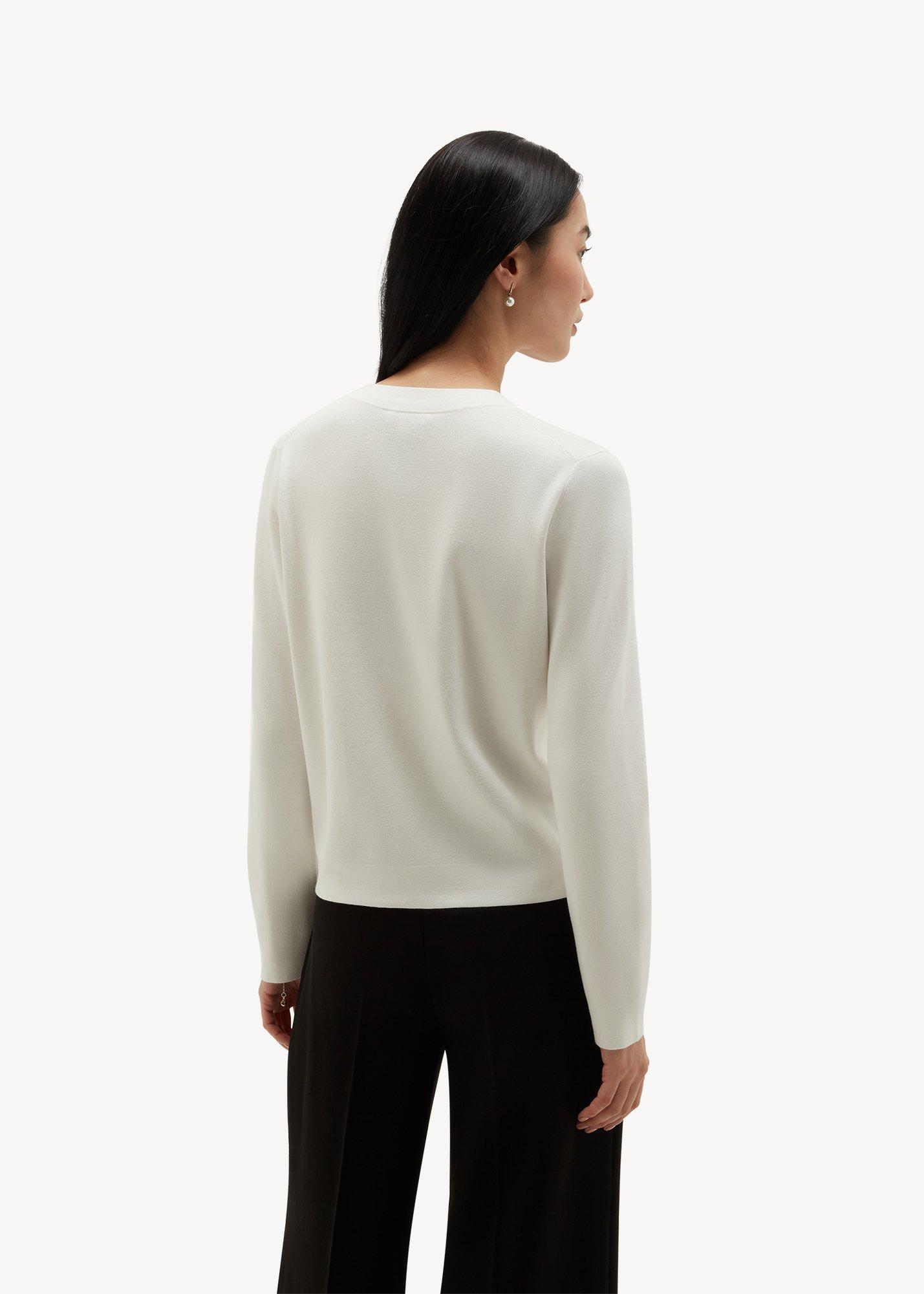 Thea Knitted Cardigan, Ivory, hi-res