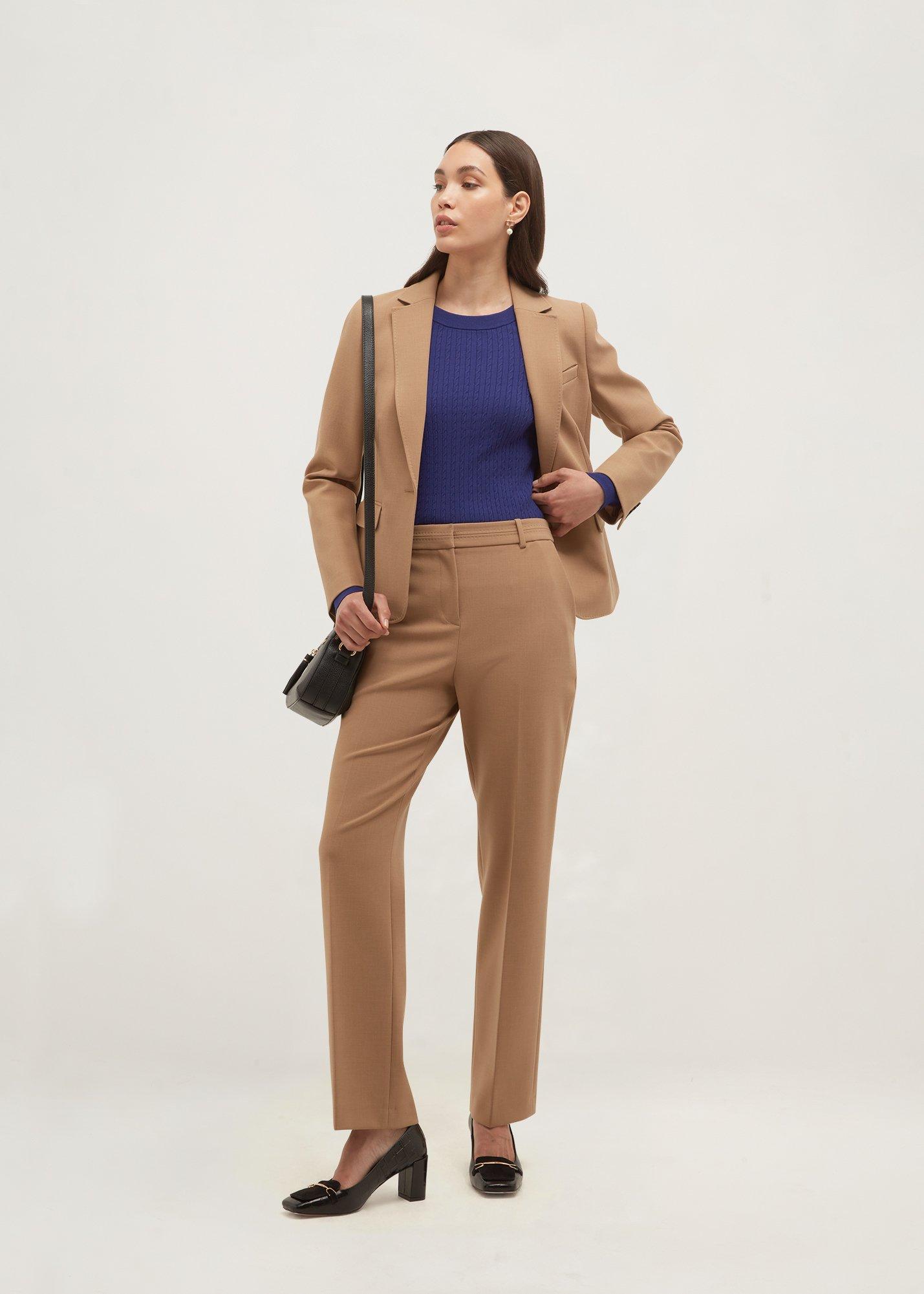 Iris Cable Jumper, Violet Blue, hi-res