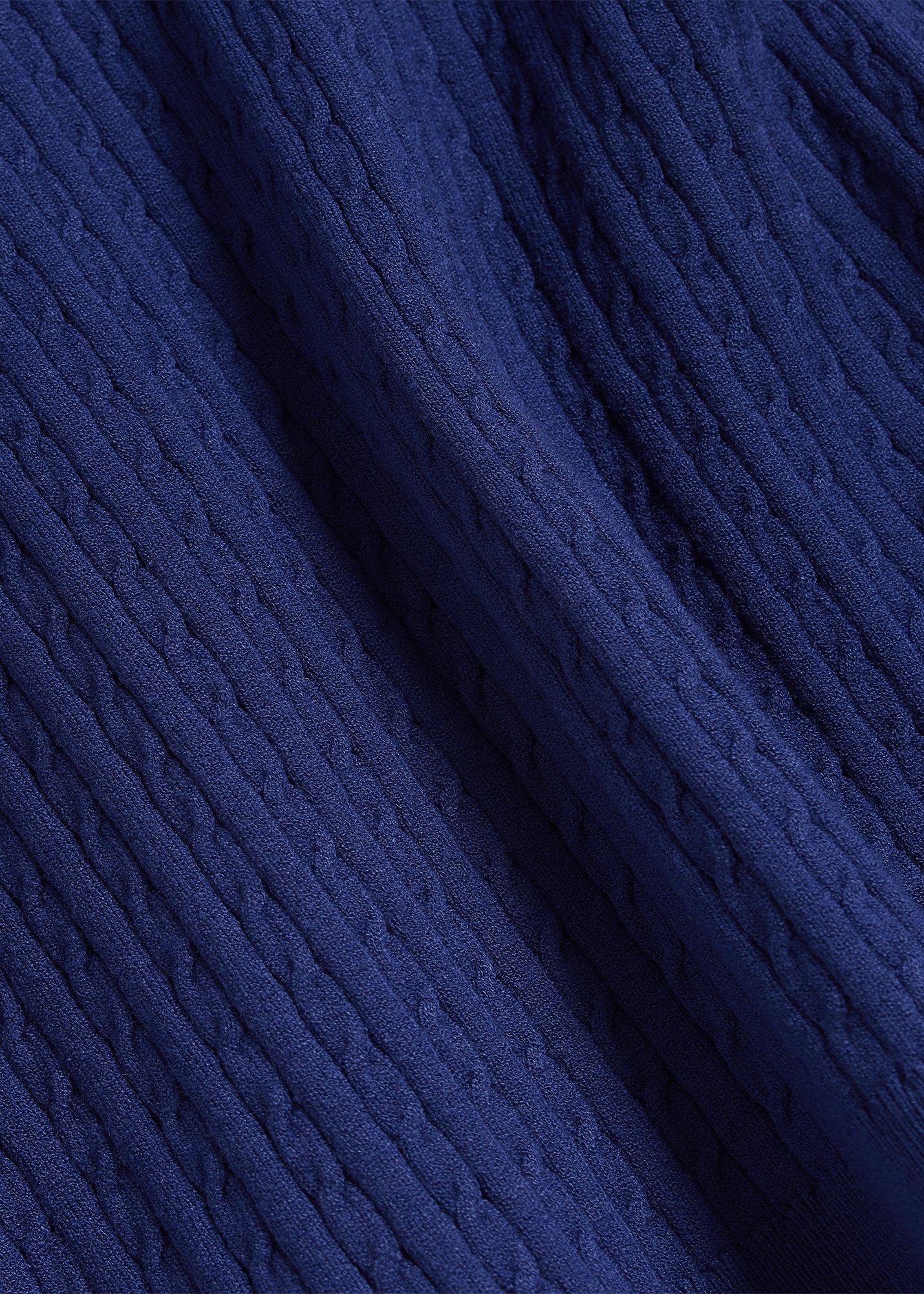 Iris Cable Jumper, Violet Blue, hi-res