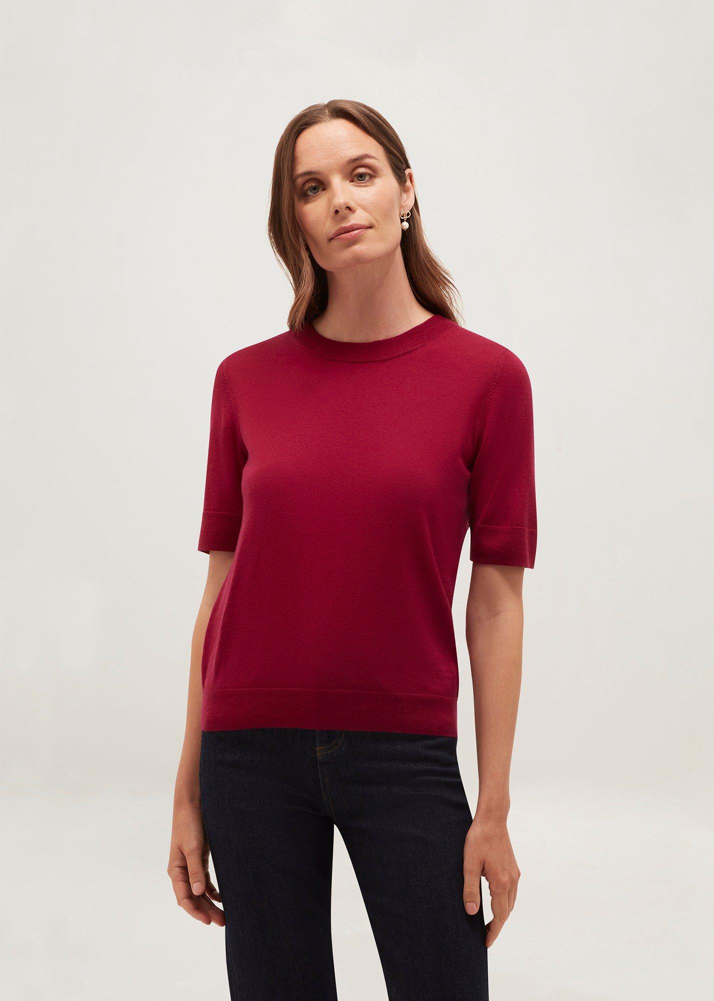 Winnie Merino Knitted T-Shirt