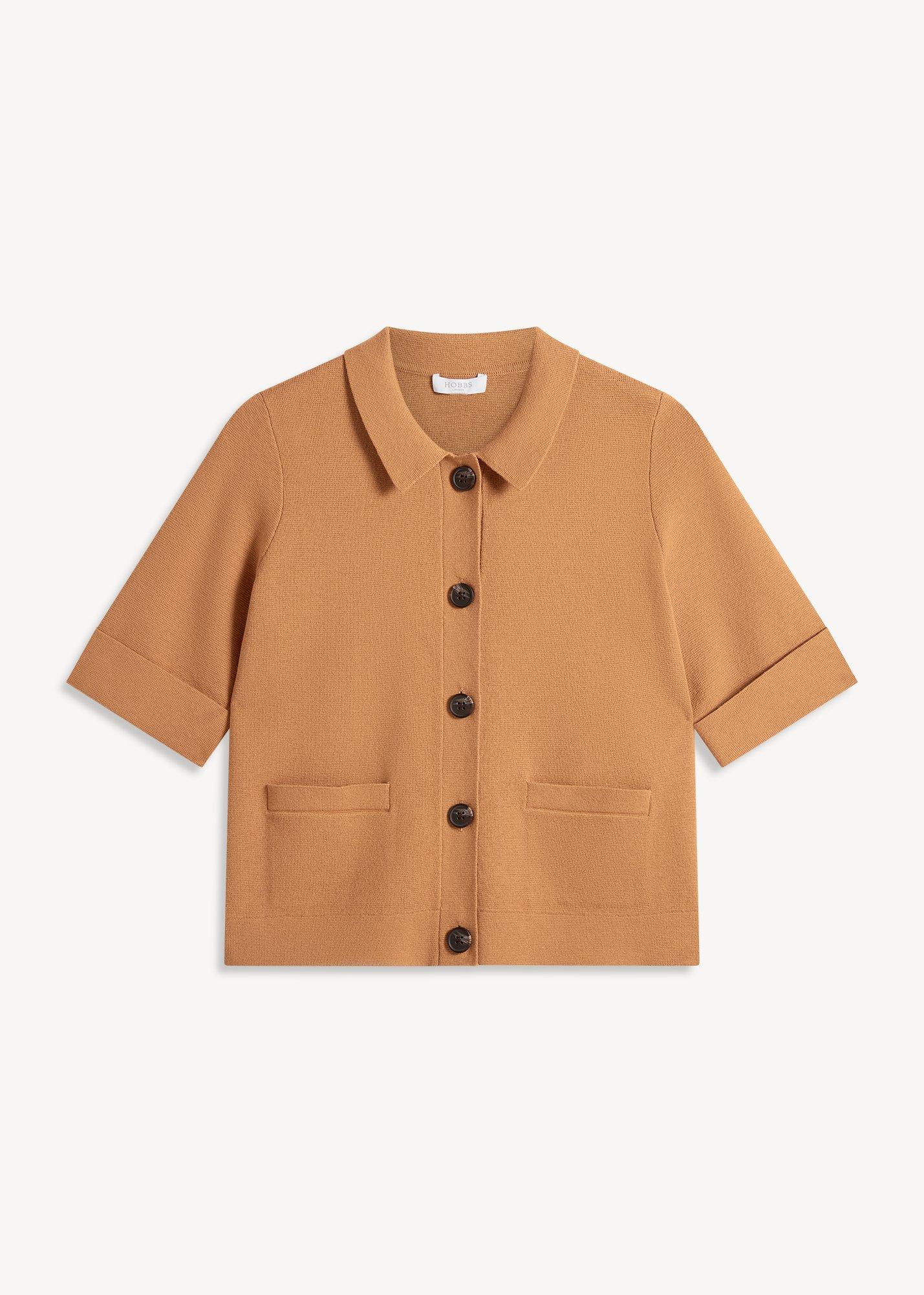 Elle Short Sleeve Knitted Jacket