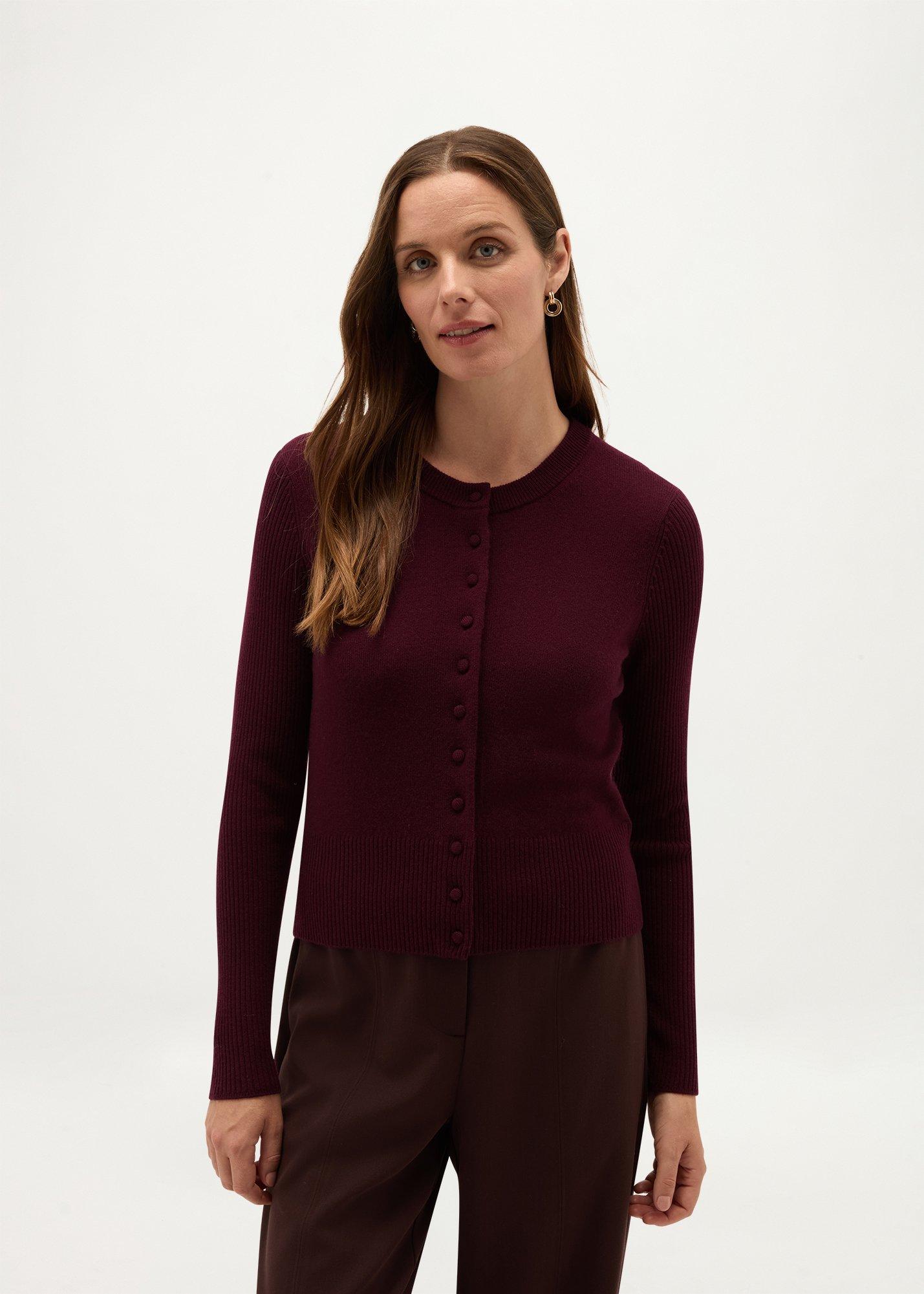 Elsa Wool Cashmere Cardigan