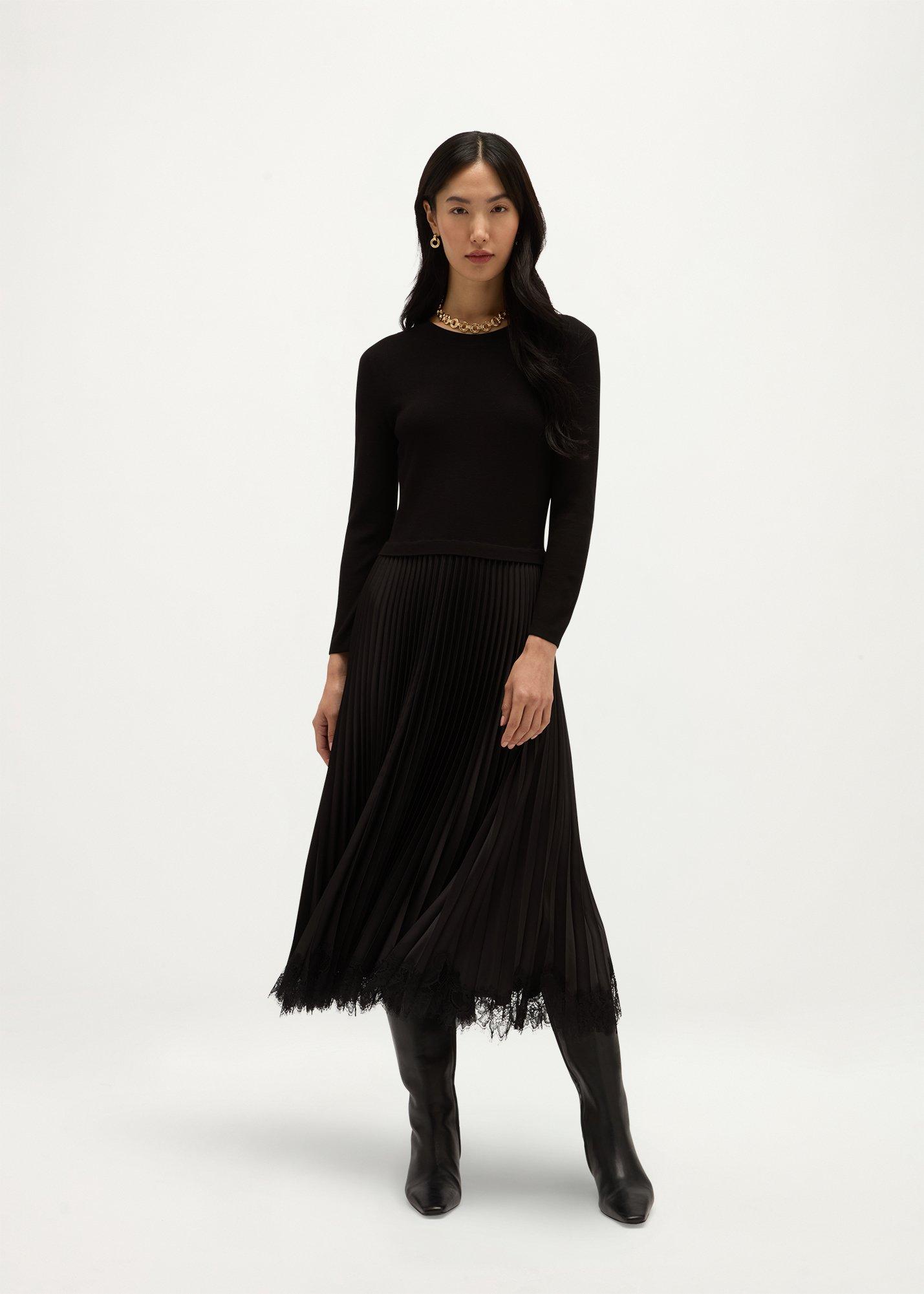 Lucinda Lace Knit Dress