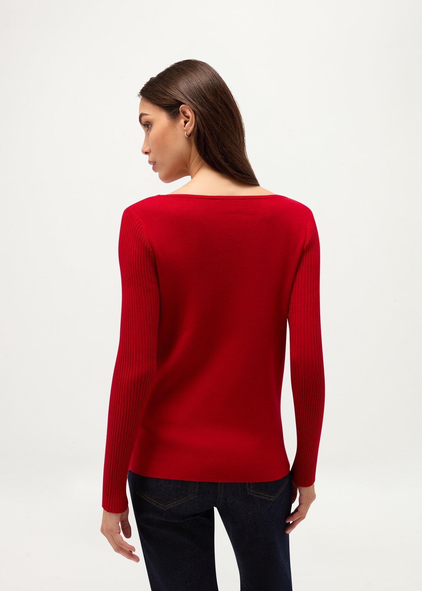 Anika Sweater, Hobbs Red, hi-res