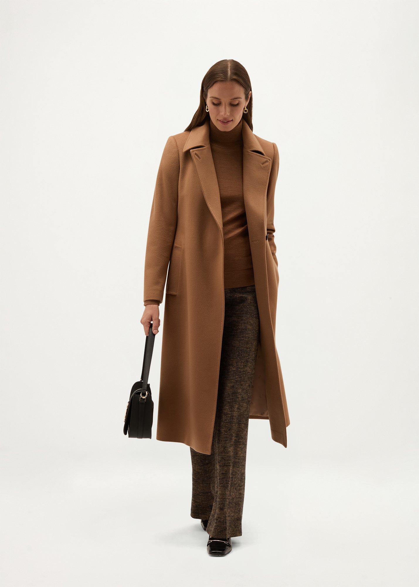 Lara Merino Rollneck Jumper, Vicuna Marl, hi-res