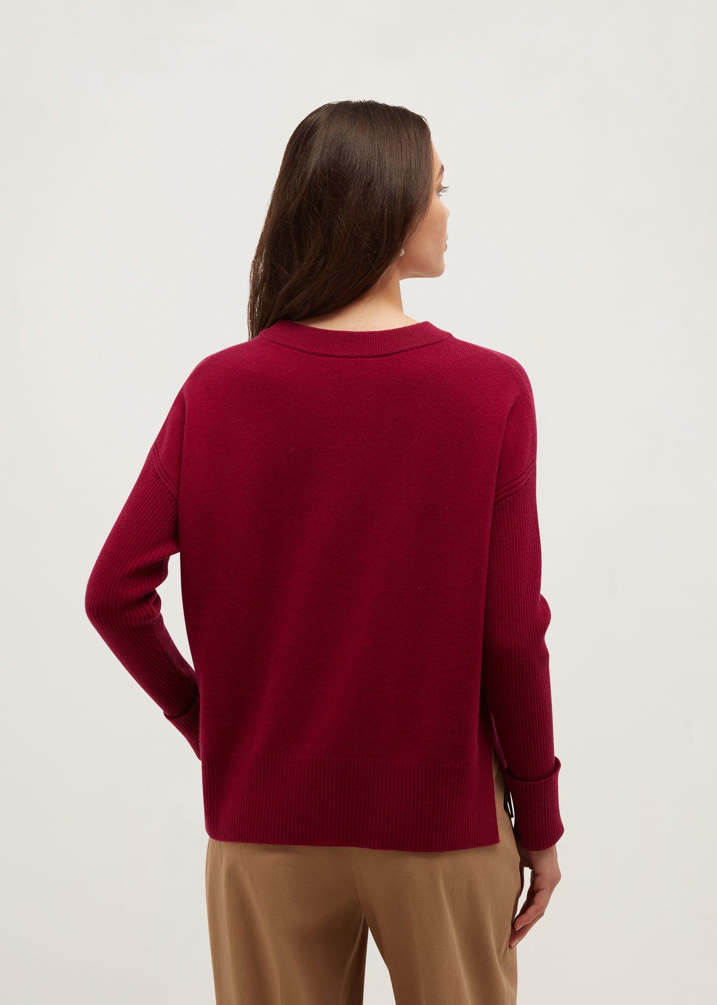 Darla Wool Blend Jumper, Calla Pink, hi-res