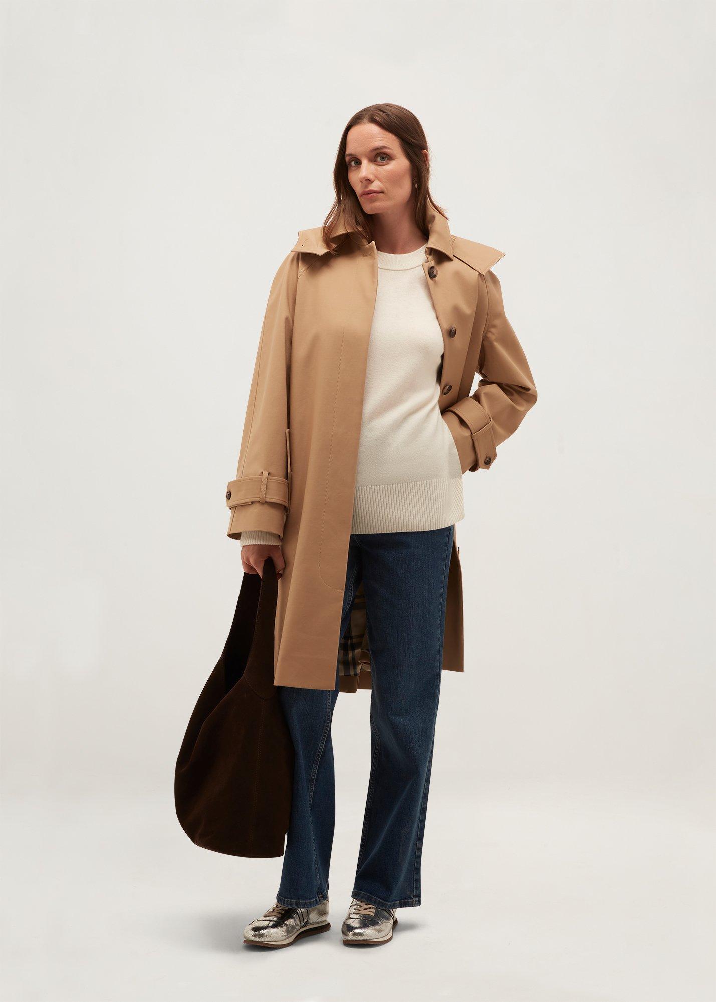Darla Wool Blend Jumper, Ivory, hi-res