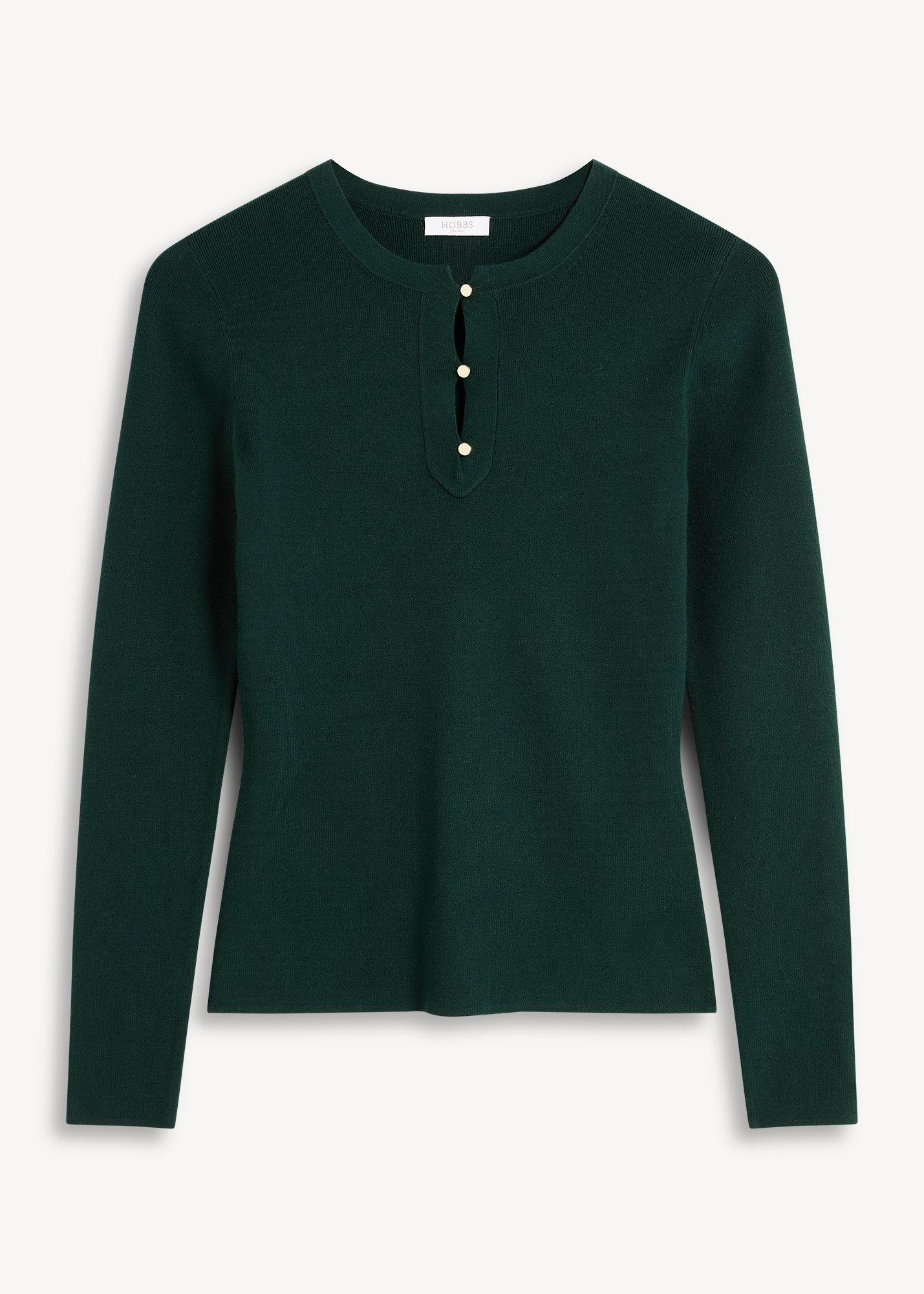 Hayden Button Front Jumper