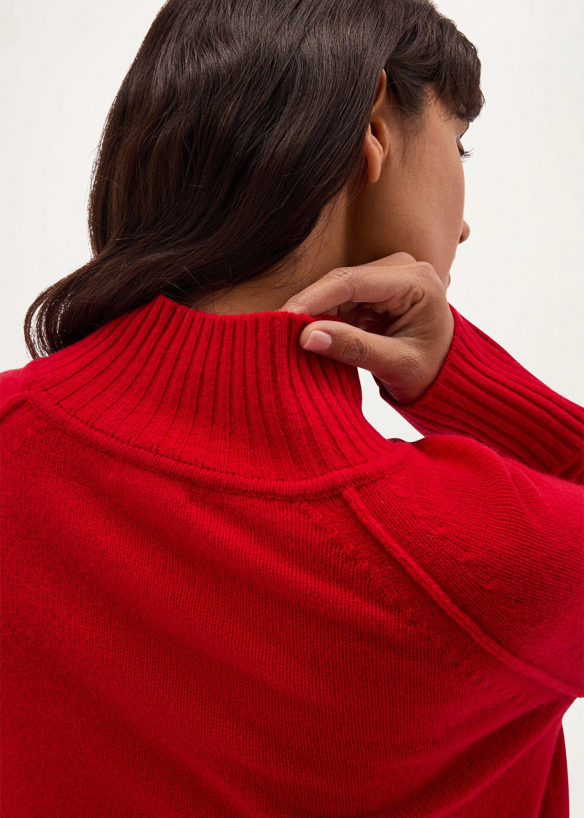 Lorraine Jumper With Wool, Red, hi-res