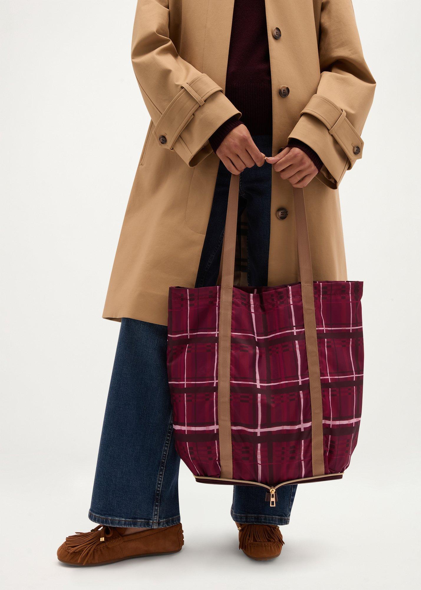 Johanna Packable Bag, Purple Multi, hi-res