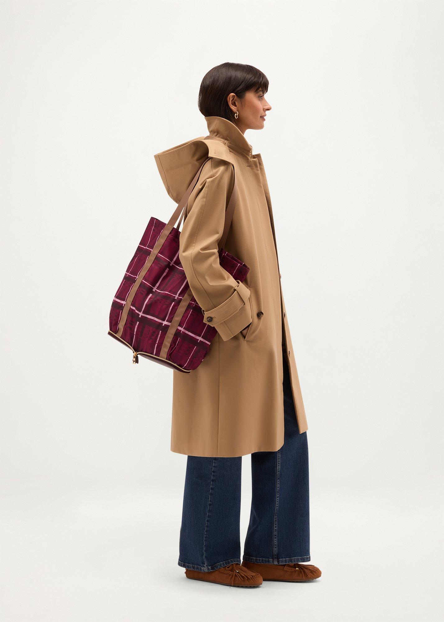Johanna Packable Bag, Purple Multi, hi-res