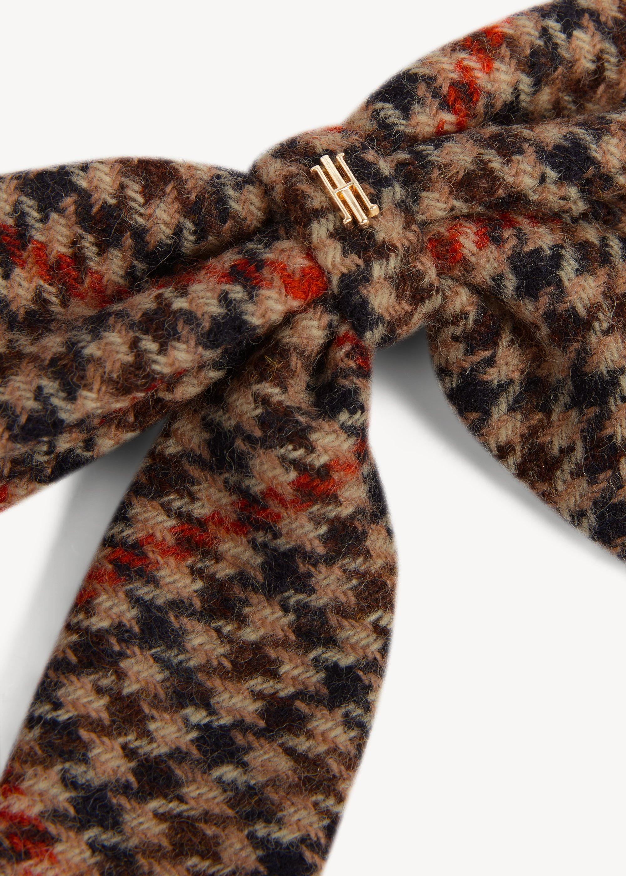 Beatrice Bow Hair Clip, Brown Multi, hi-res