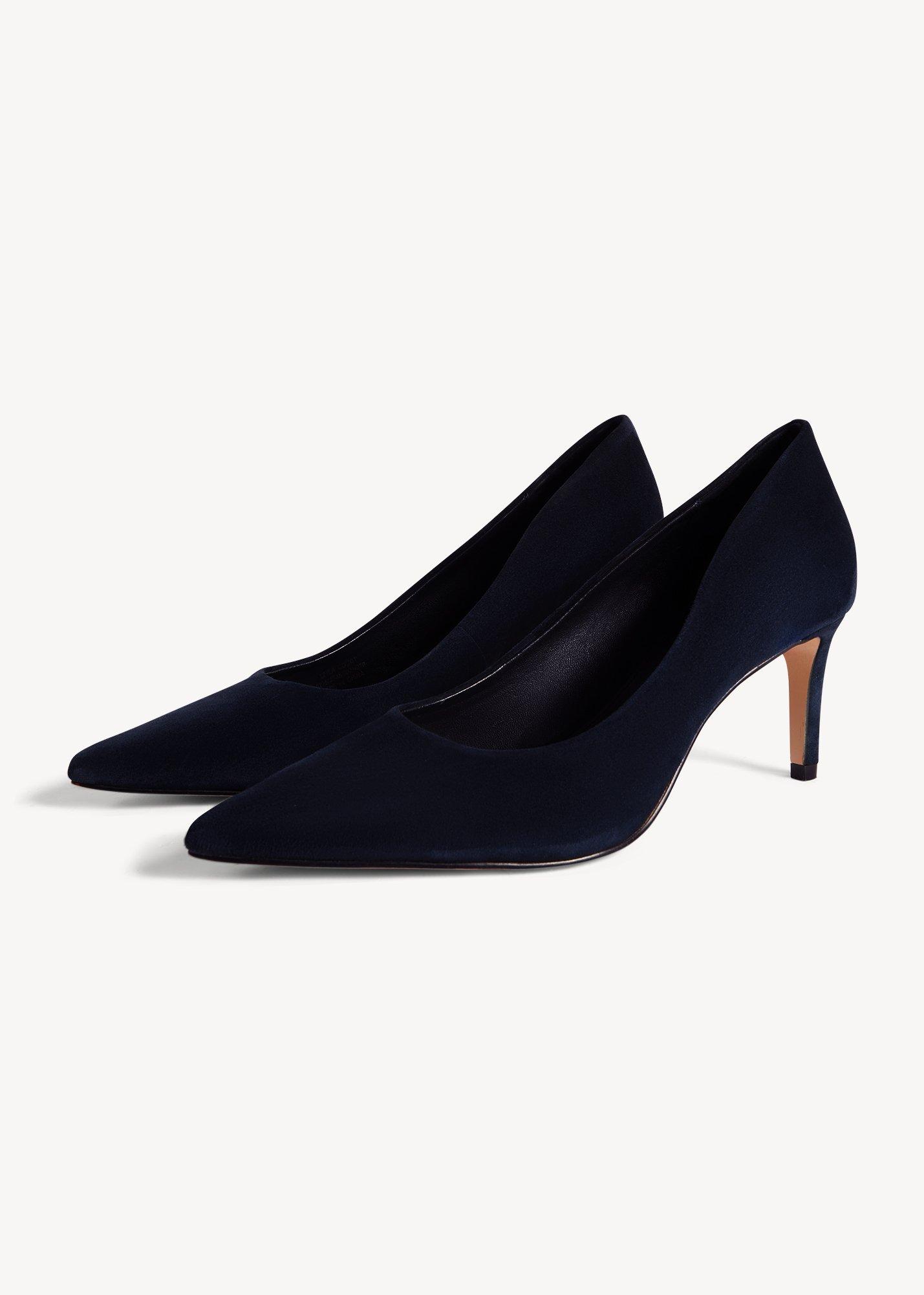 Leila Suede Courts, Midnight Navy, hi-res