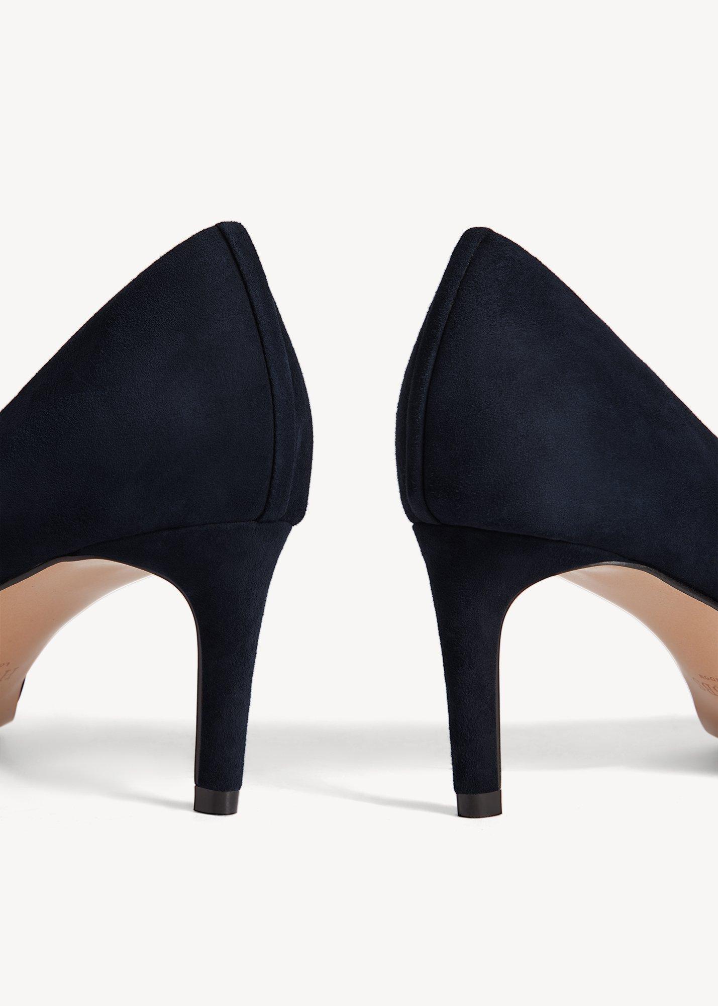 Leila Suede Courts, Midnight Navy, hi-res