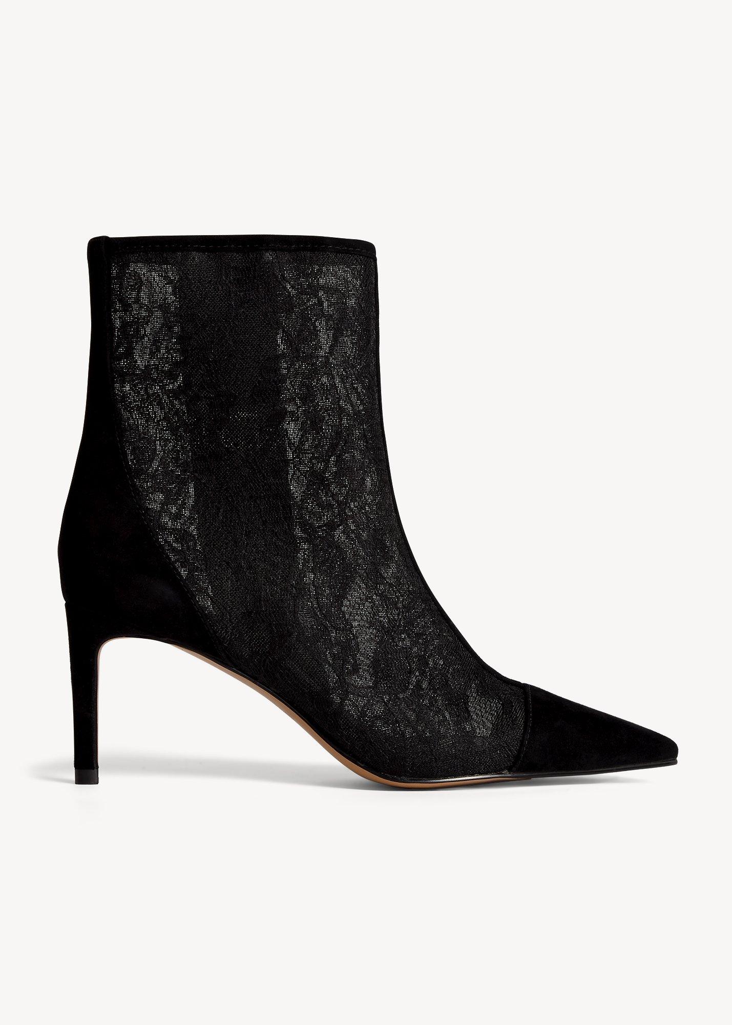 Jodie Lace Ankle Boots