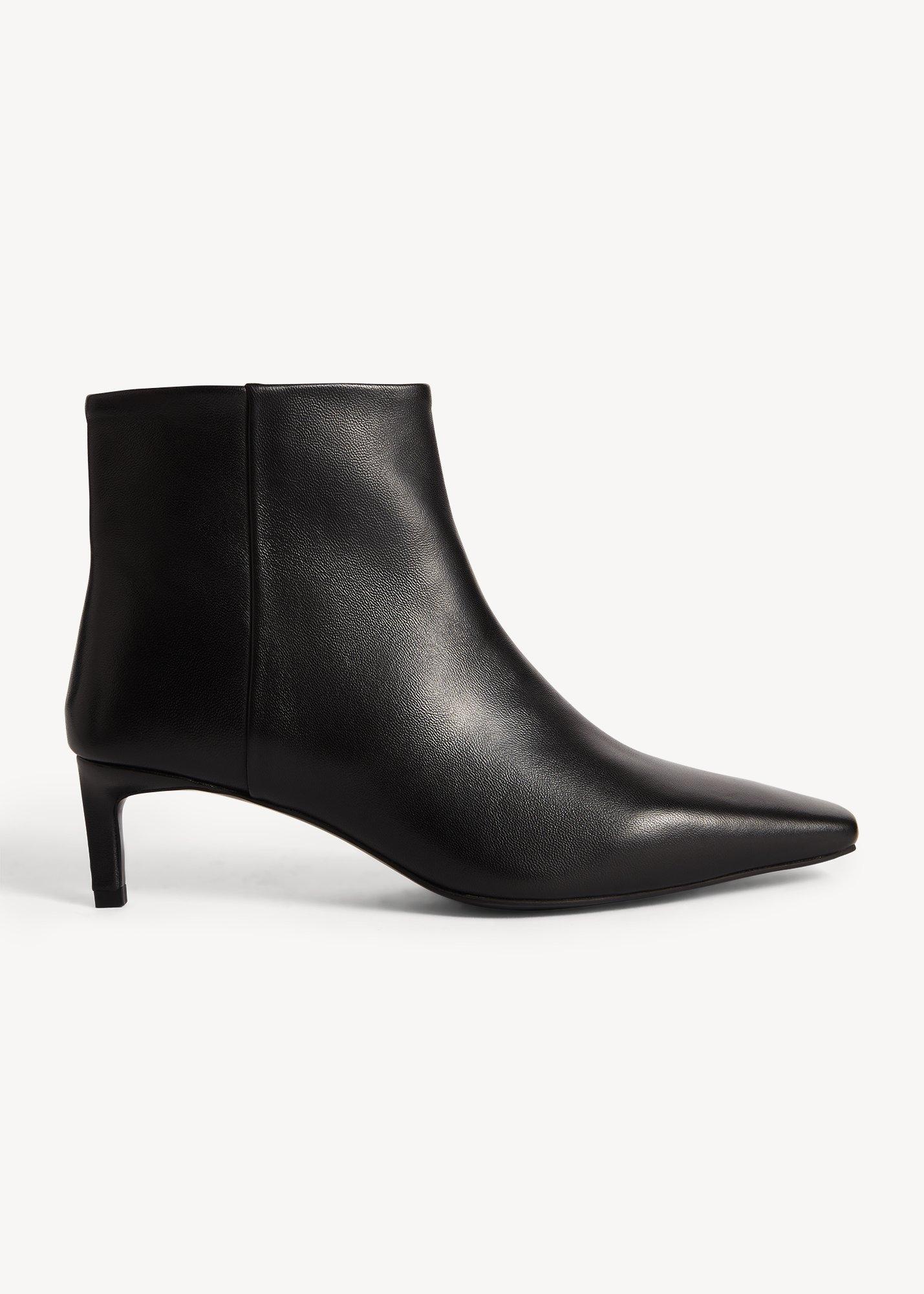 Amelia Leather Ankle Boots