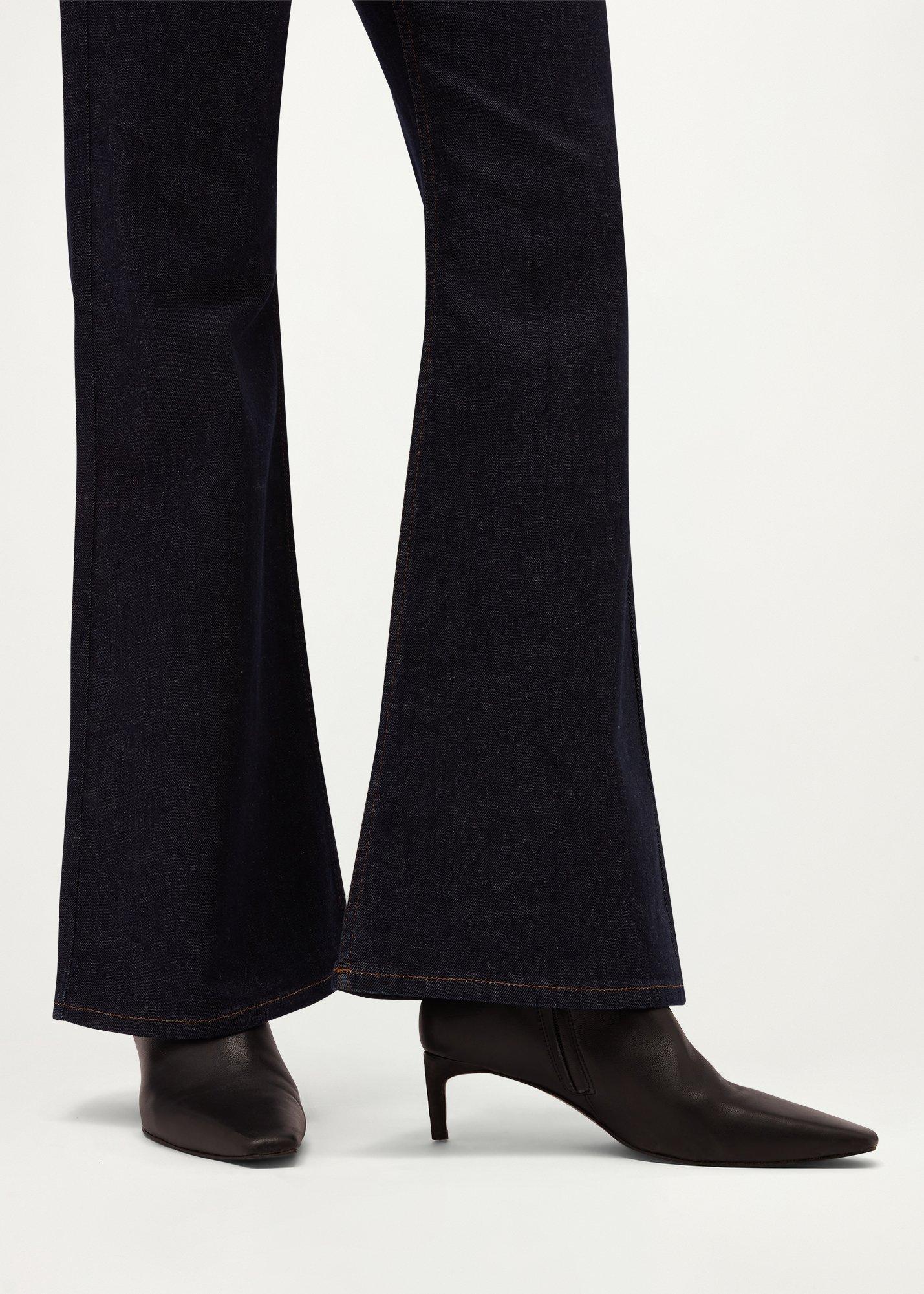 Amelia Leather Ankle Boots, Black, hi-res