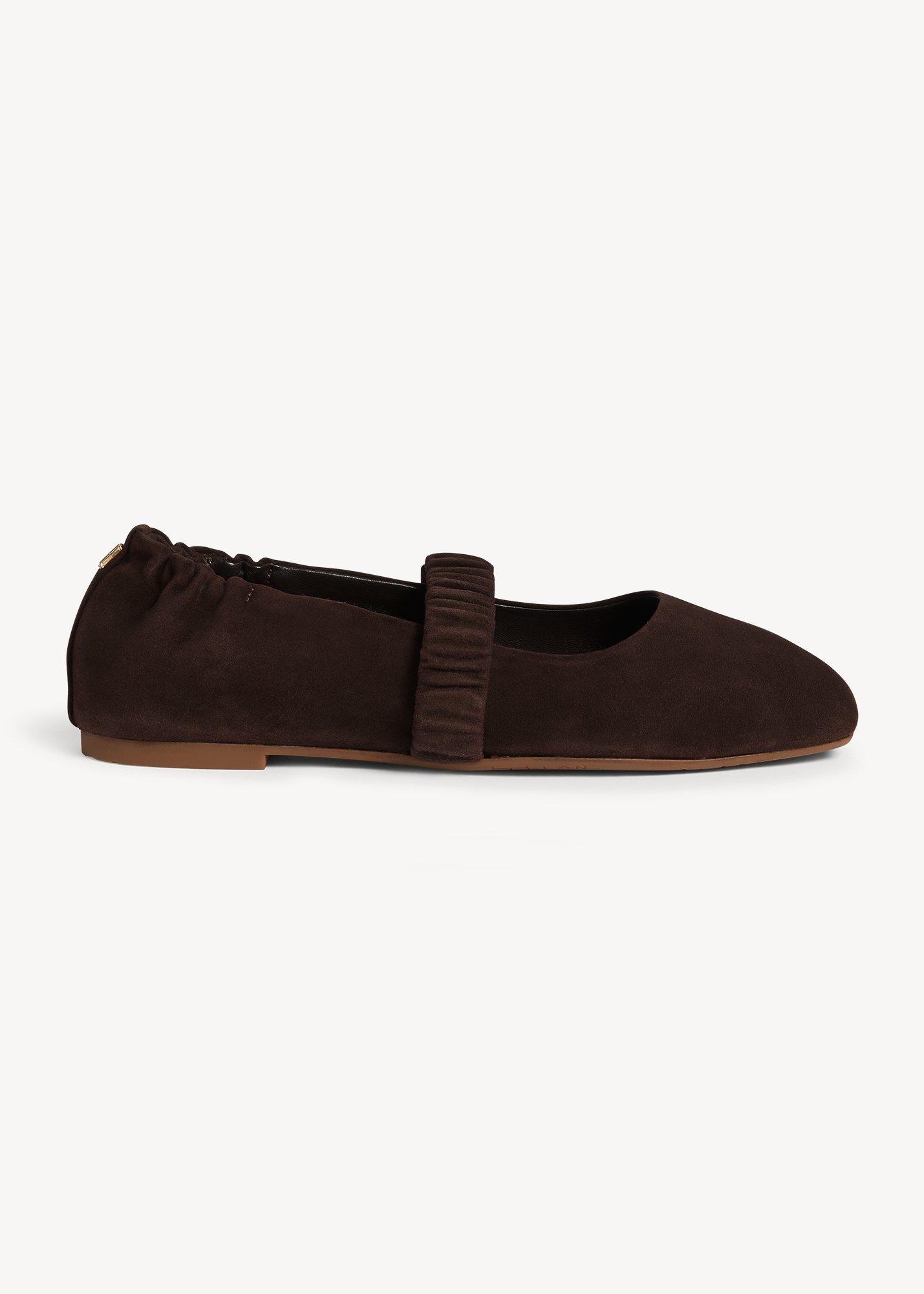 Quin Suede Mary Janes