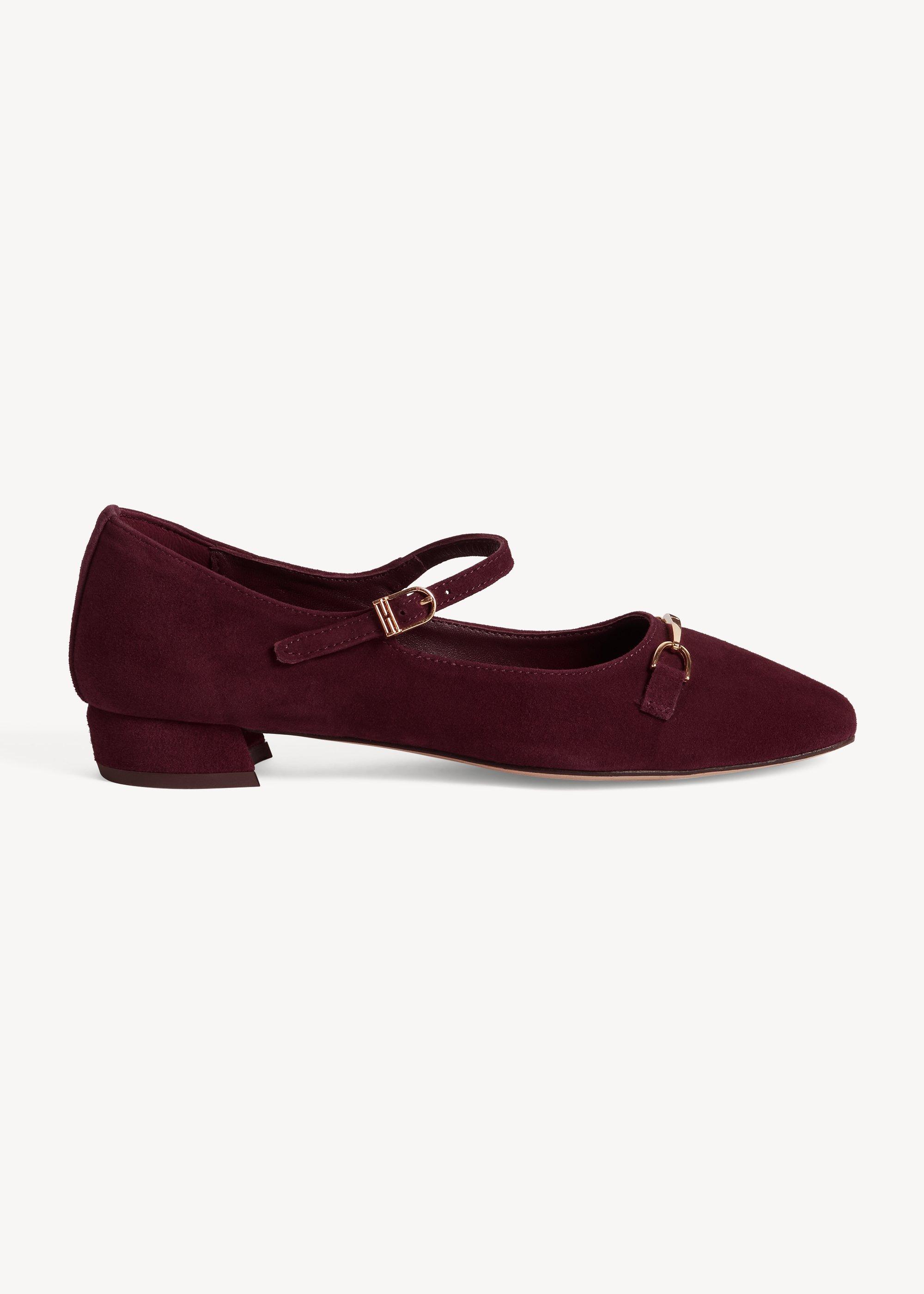 Alessia Suede Mary Janes