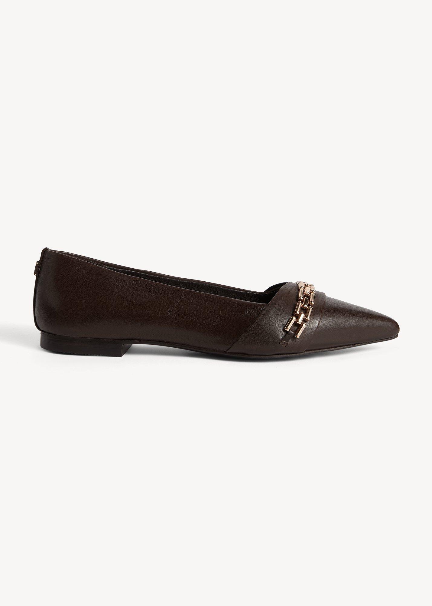 Raya Leather Flats
