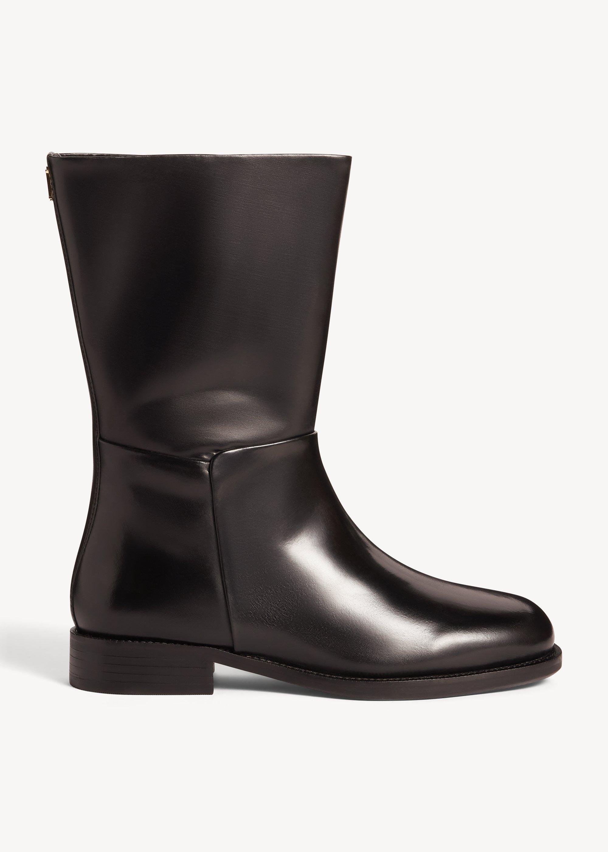 Dani Leather Ankle Boots