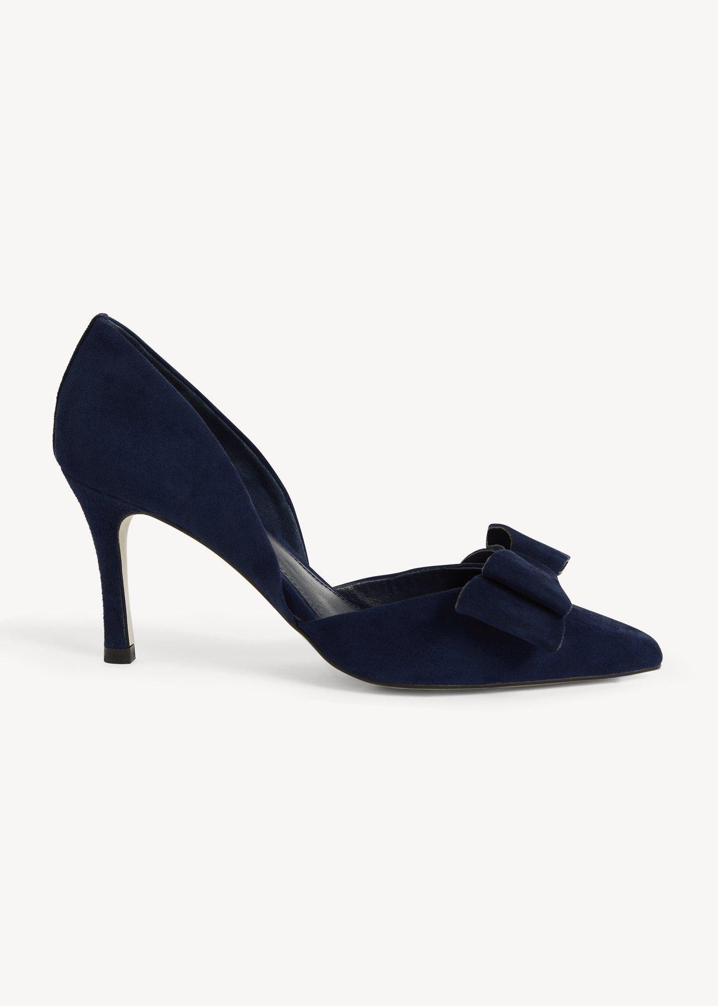 Elva Suede Bow Courts