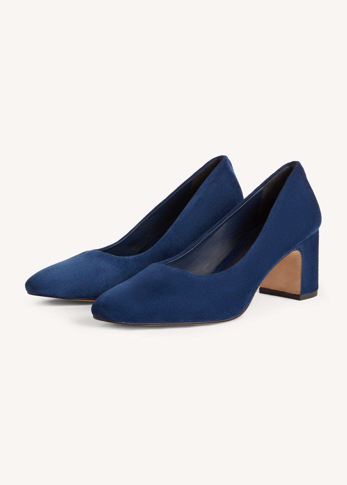 Lily Suede Courts, Midnight Navy, hi-res