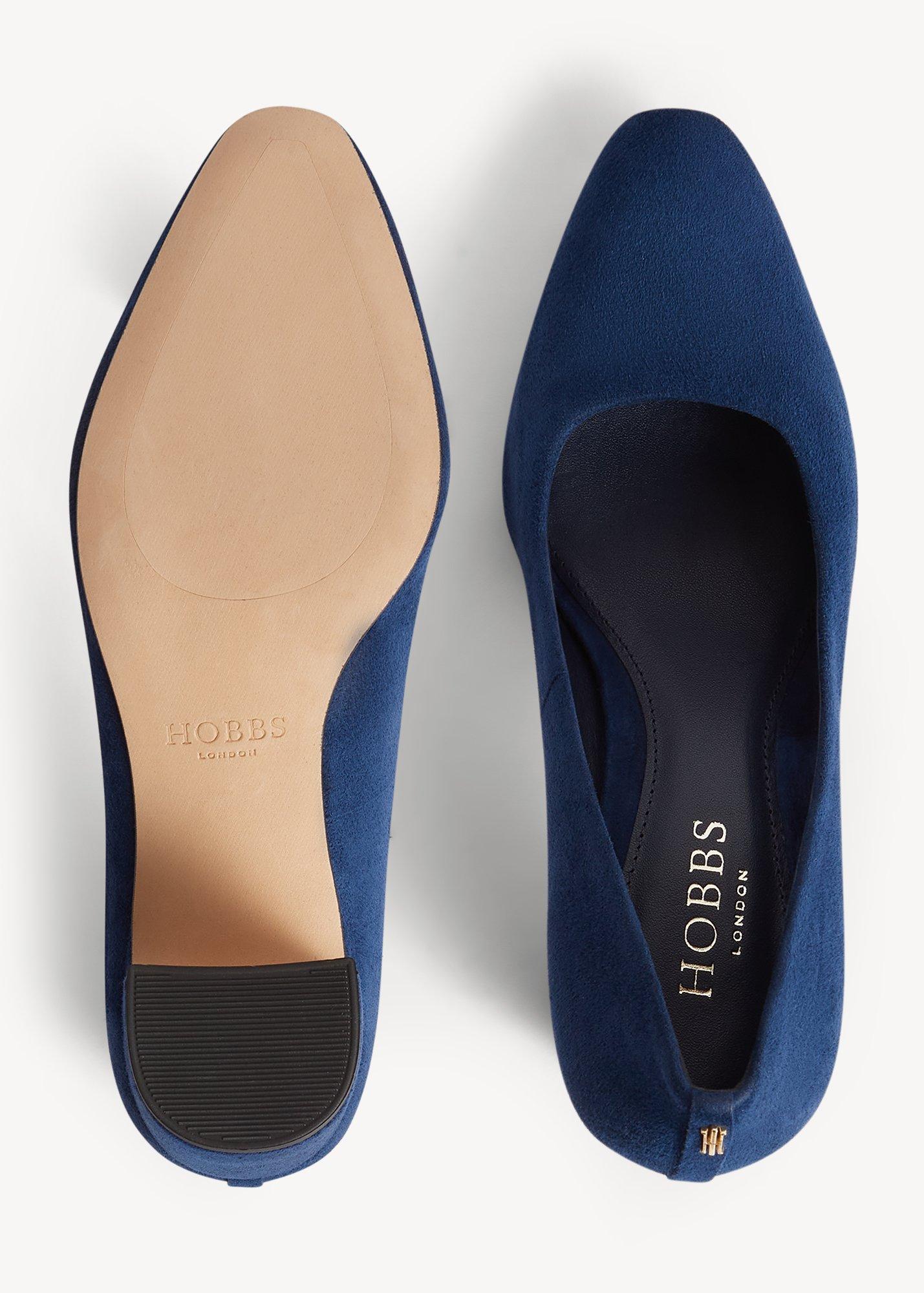 Lily Suede Courts, Midnight Navy, hi-res