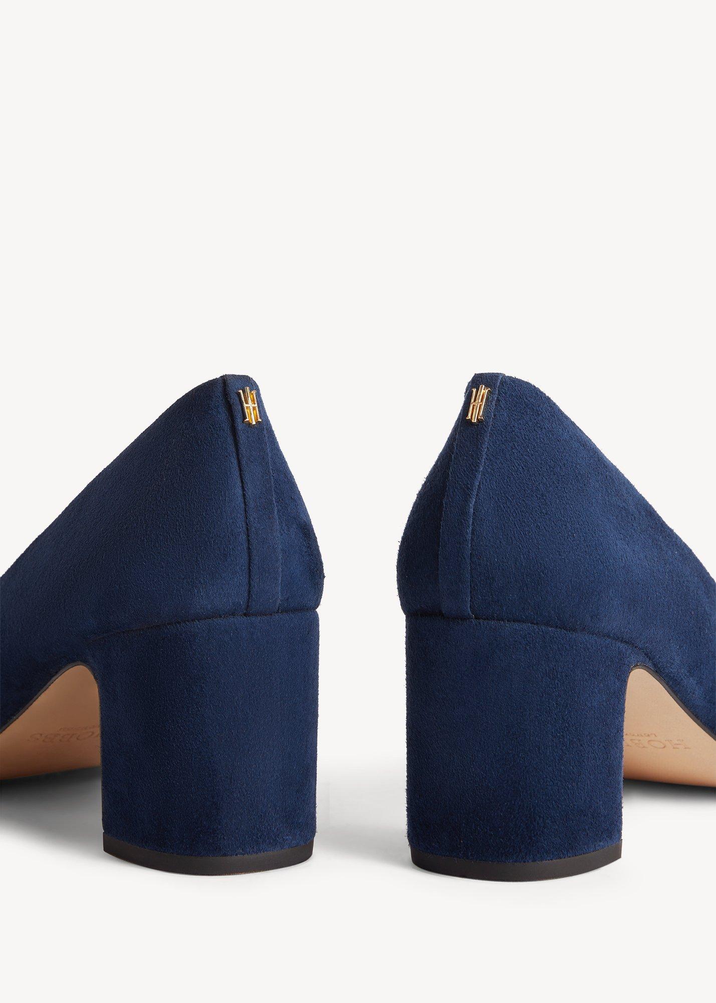 Lily Suede Courts, Midnight Navy, hi-res