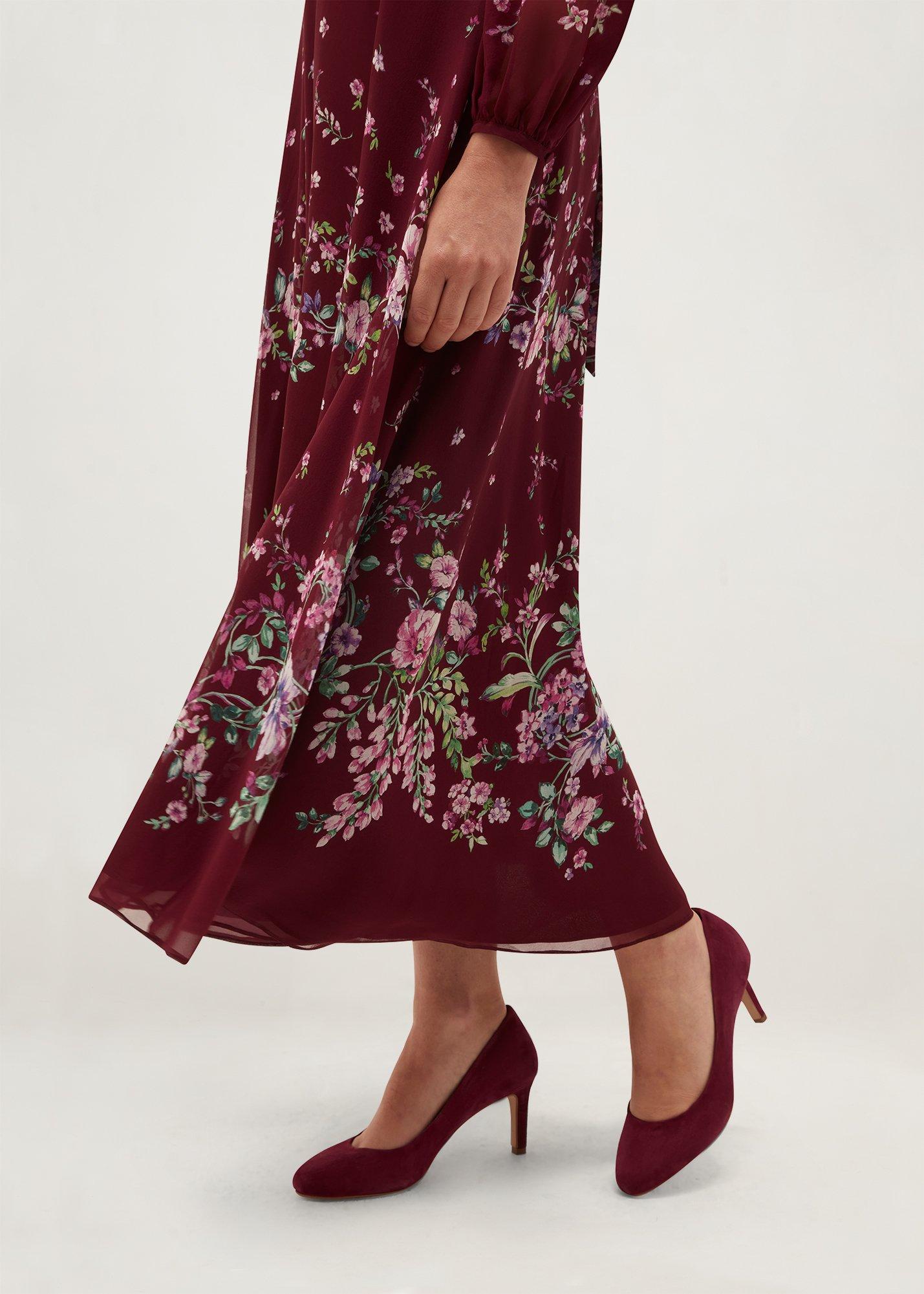 Lizzie Pumps, Warm Plum, hi-res