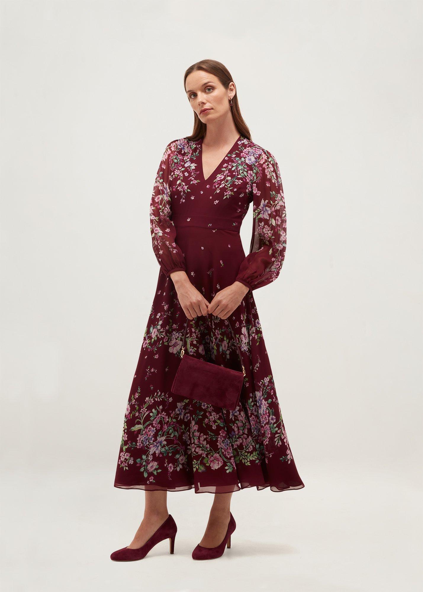 Lizzie Pumps, Warm Plum, hi-res