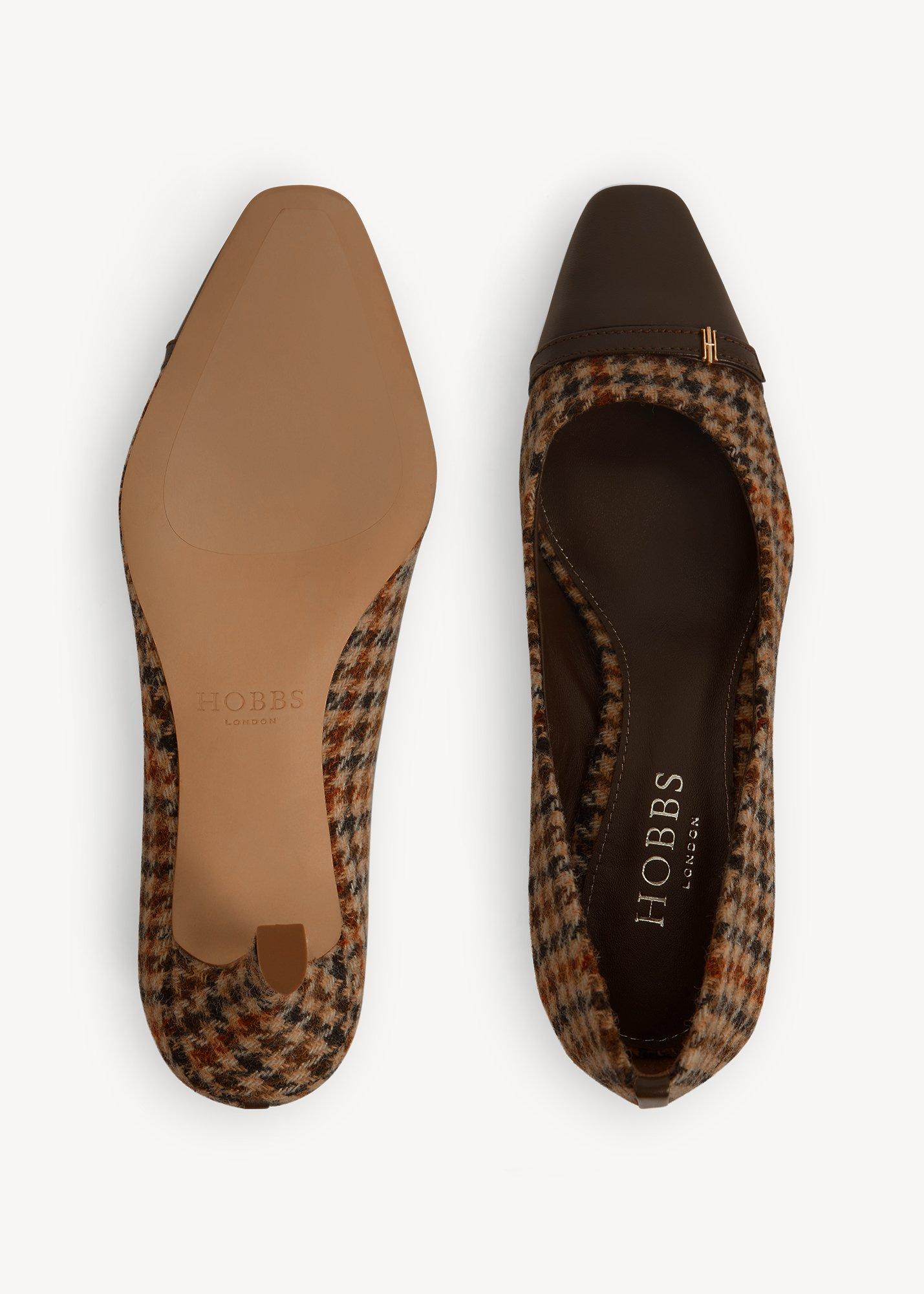 Marla Wool And Leather Courts, Brown Multi, hi-res