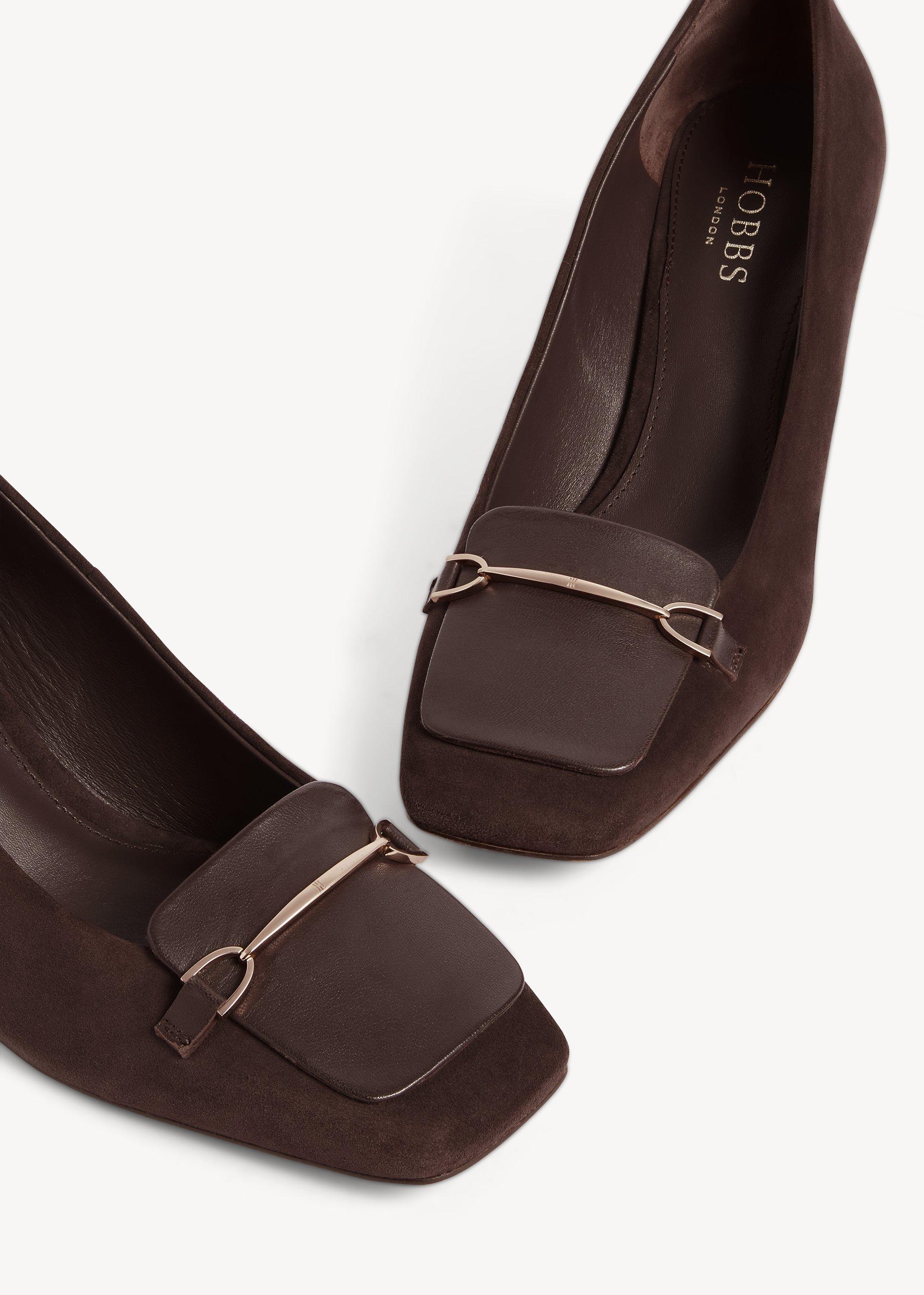 Jaida Suede Courts, Alder Brown, hi-res