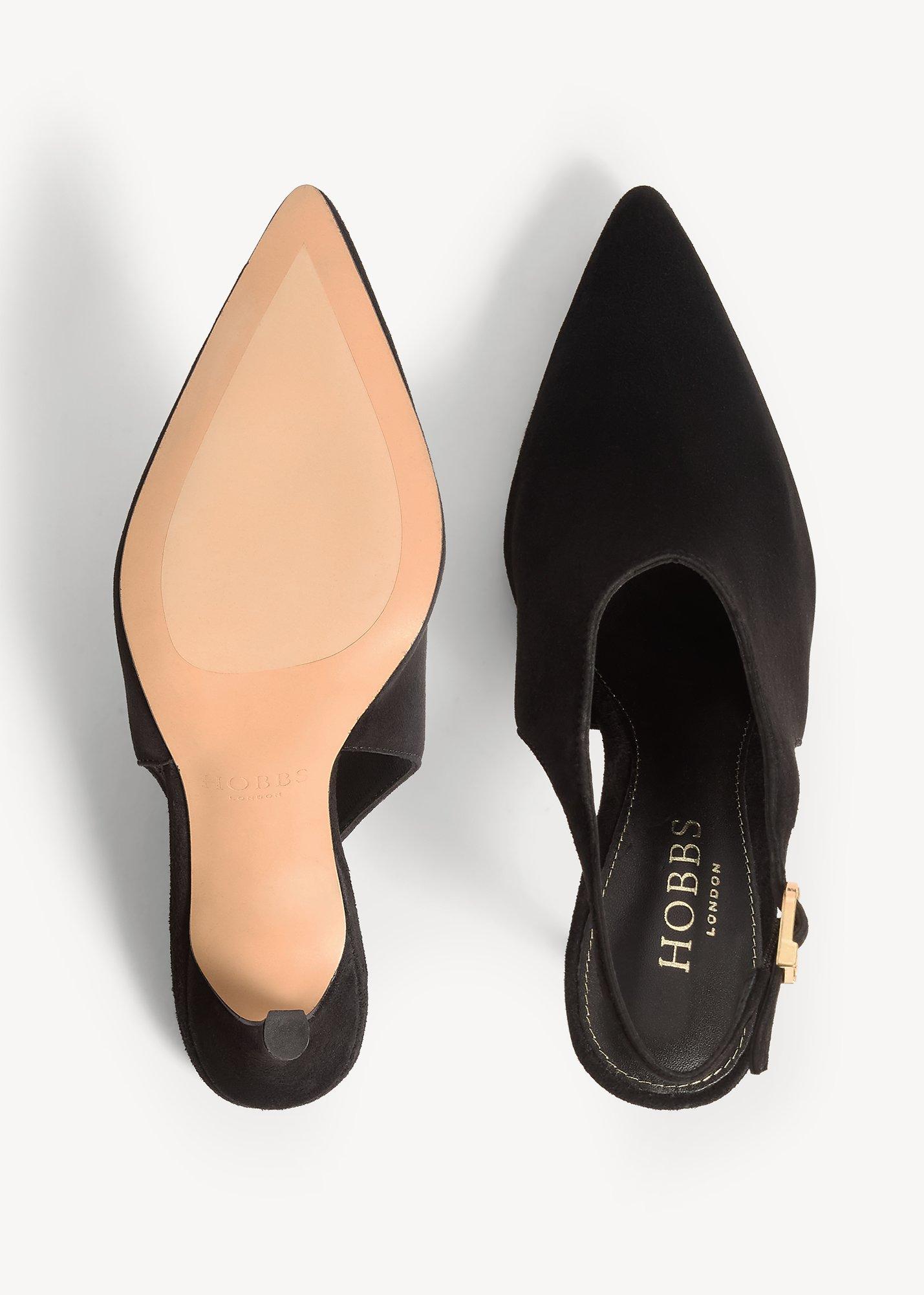 Annalise Slingbacks, Black, hi-res